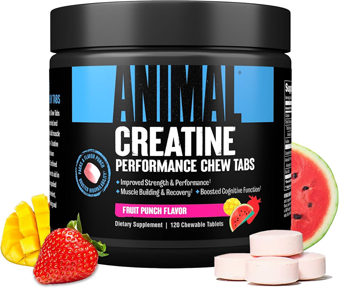 Animal Creatine Chews 120 Tablet 