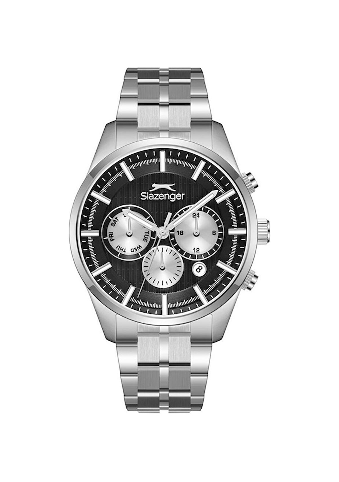 Slazenger Sl.09.2483.2.01 Erkek Kol Saati Metalik Gri