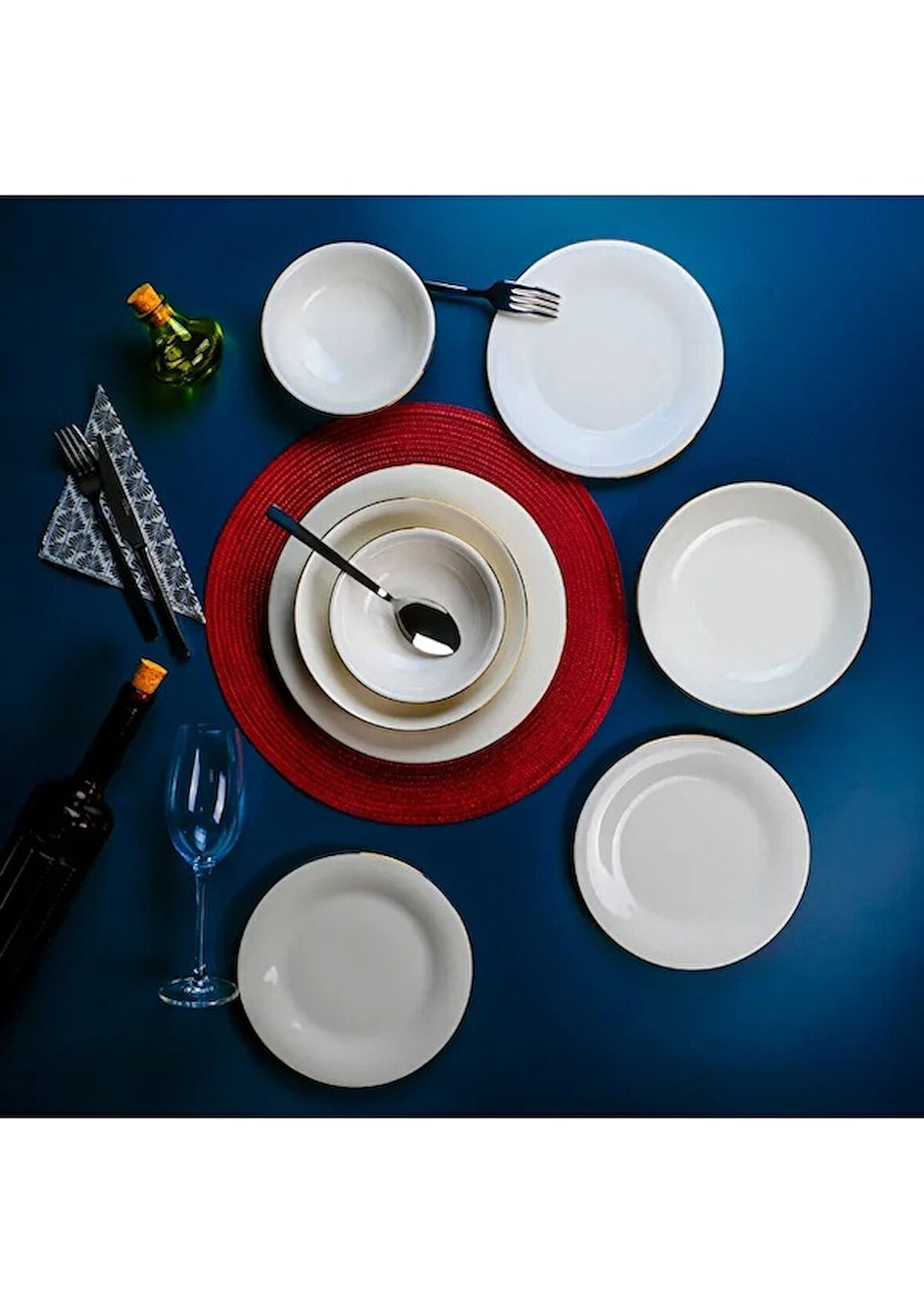 Aryıldız Mia Gold 24 Parça 6 Kişilik Yemek Takımı