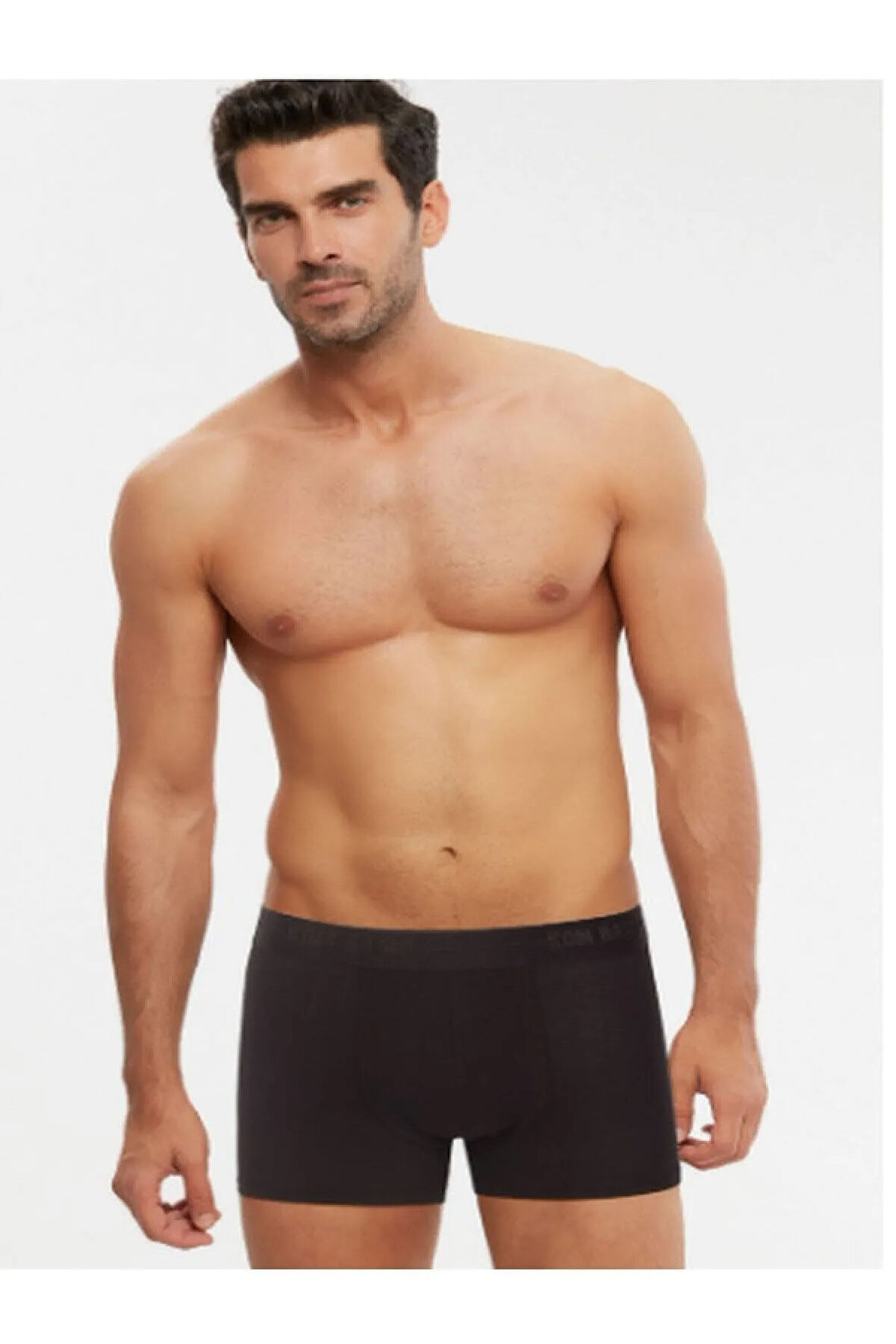 Erkek Siyah Colin 2'li Boxer