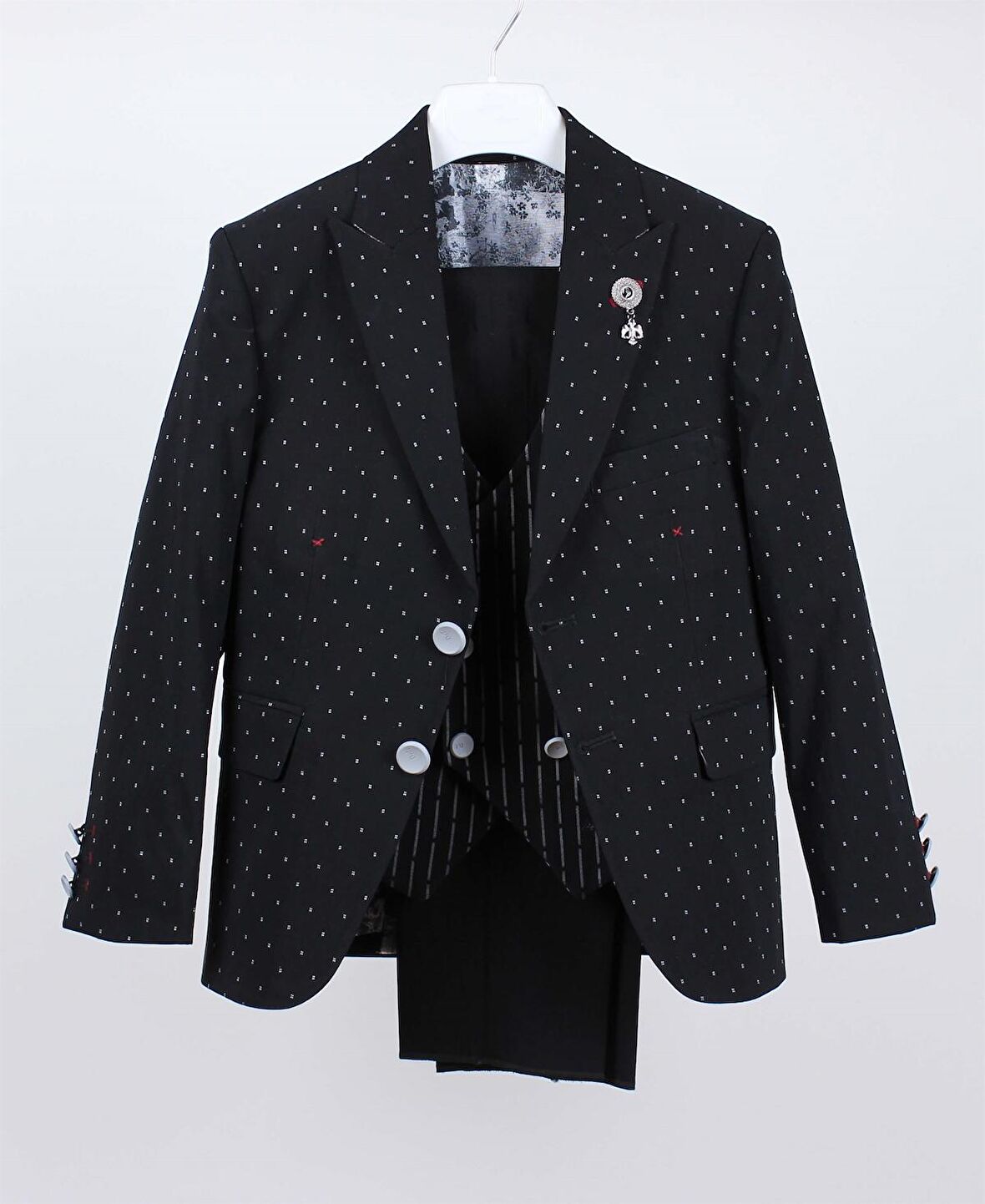 Doktor Junior Erkek Çocuk Yelekli Takım Elbise