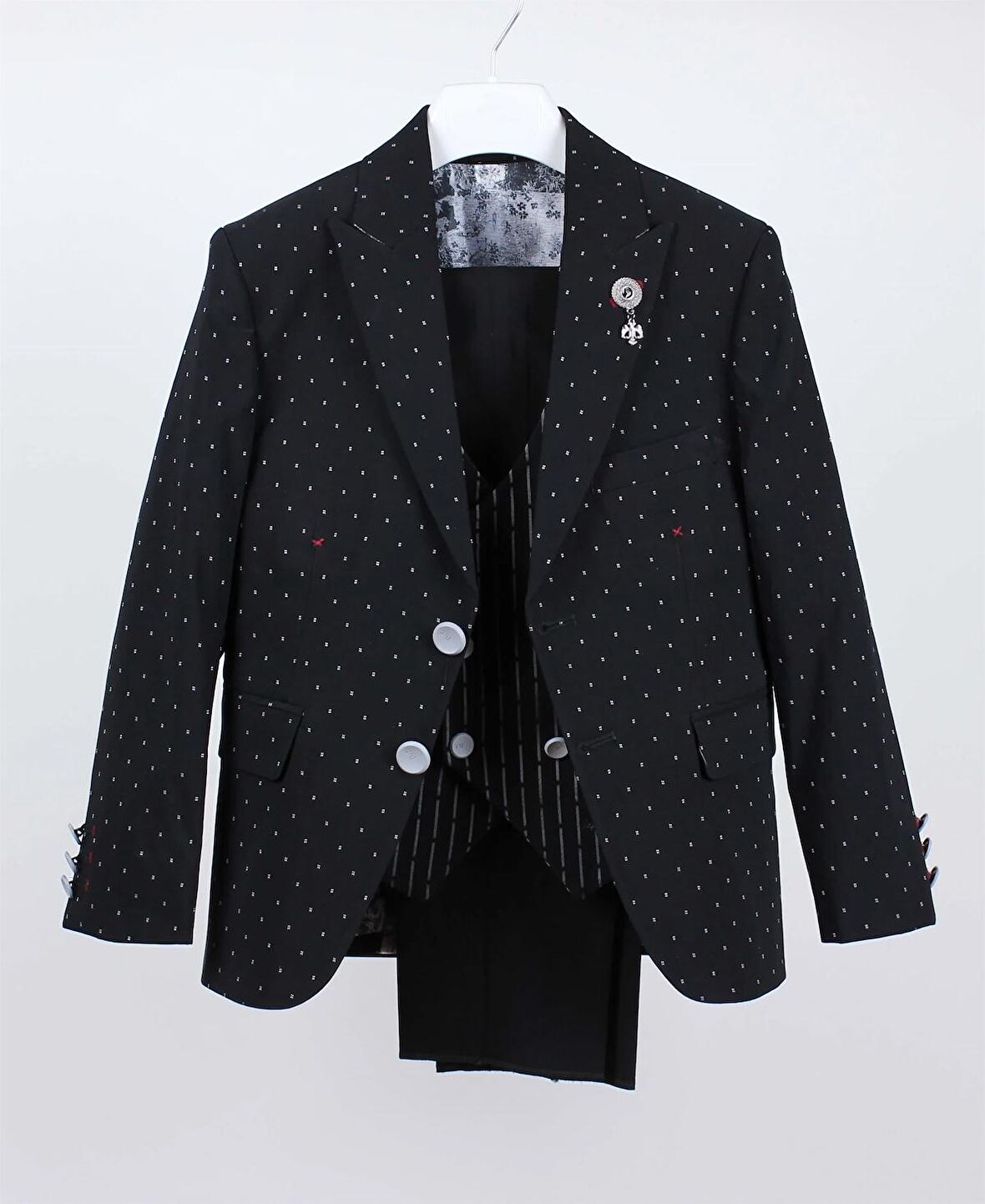 Doktor Junior Erkek Çocuk Yelekli Takım Elbise