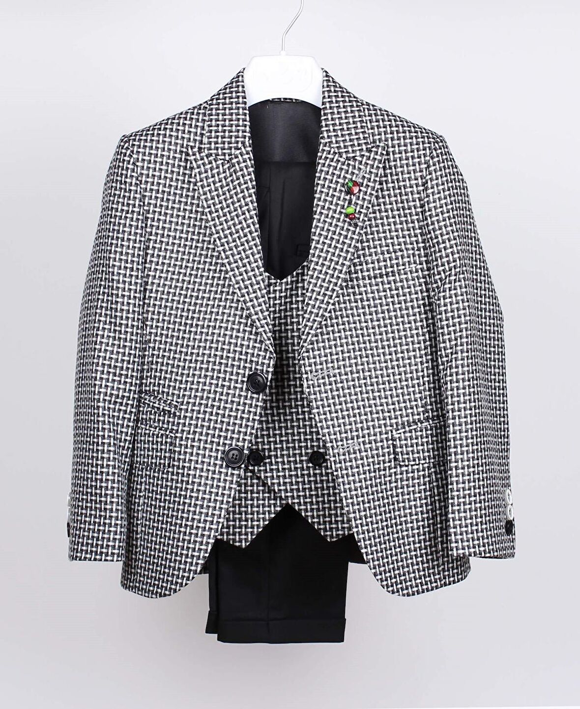 Doktor Junior Erkek Çocuk Yelekli Takım Elbise