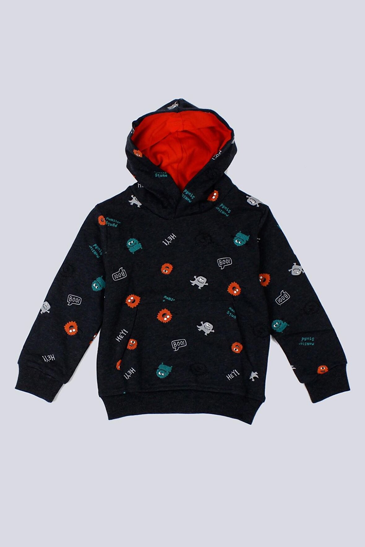 Erkek Bebek Kapşonlu Sweatshirt