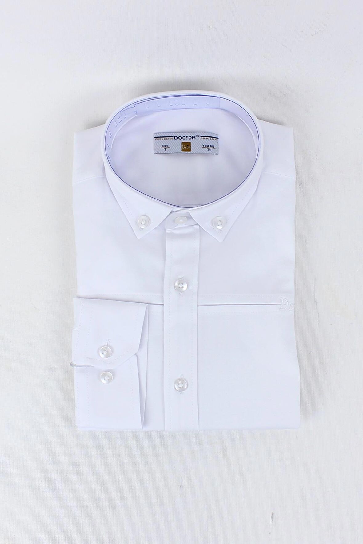 Erkek Çocuk Uzun Kol Elastik Gömlek