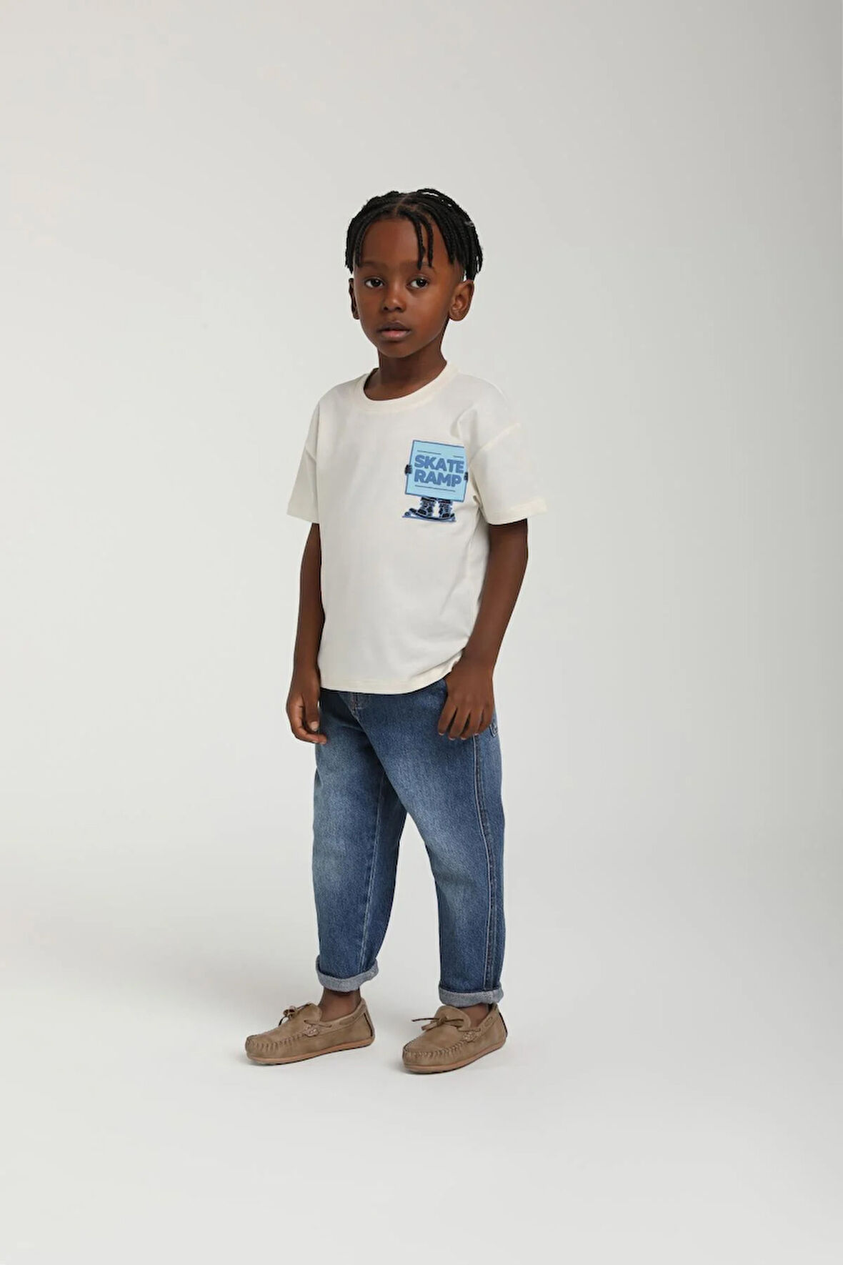 Erkek Bebek Sırt Baskılı Tshirt