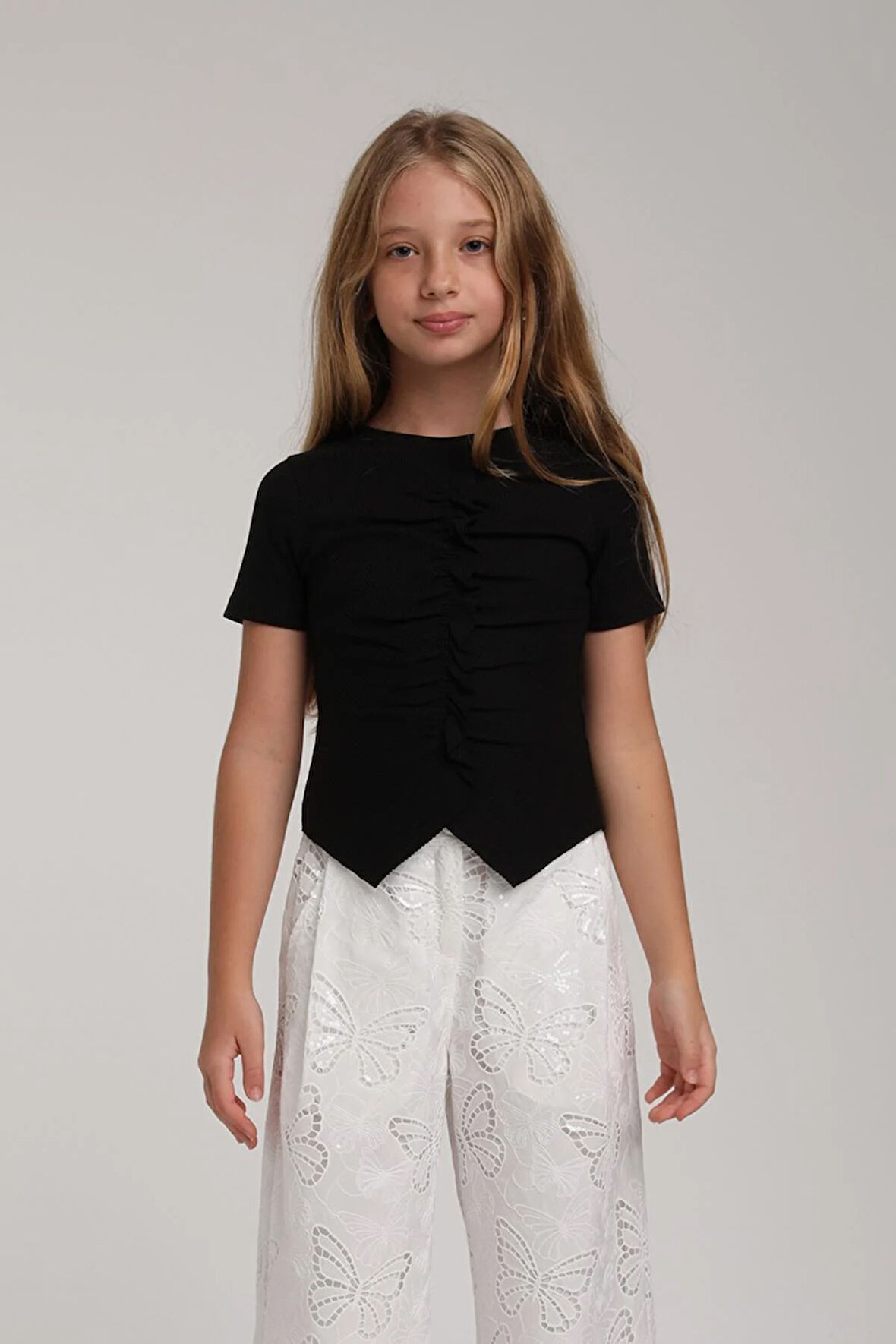 Kız Çocuk Ribana Tshirt