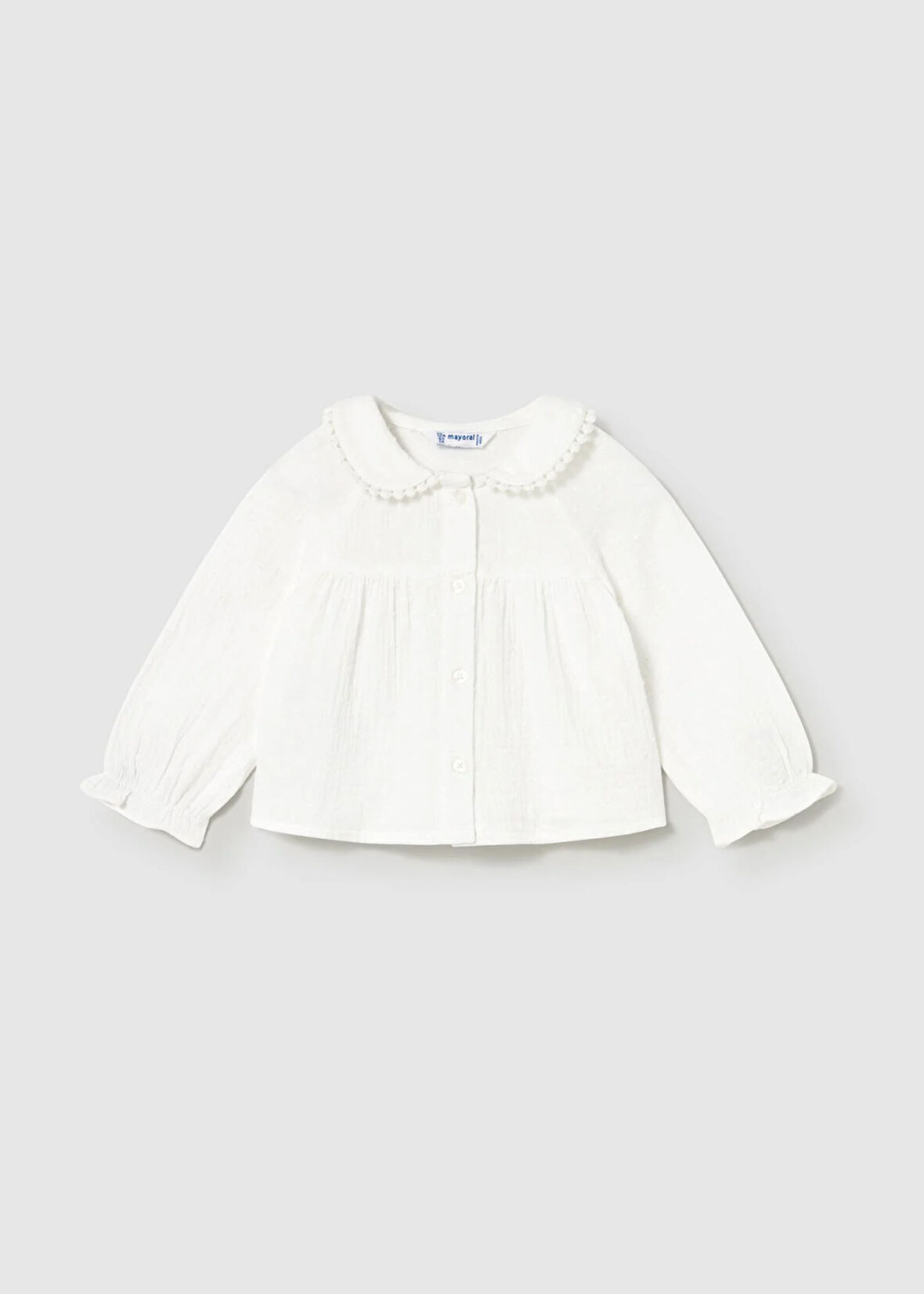 Mayoral Kız Bebek Fırfırlı Bluz