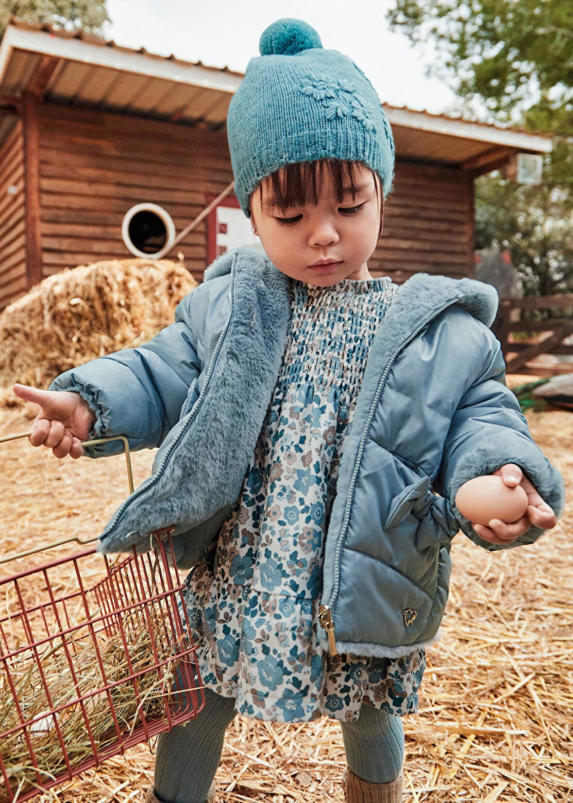 Mayoral Kız Bebek Çift Taraflı Mont