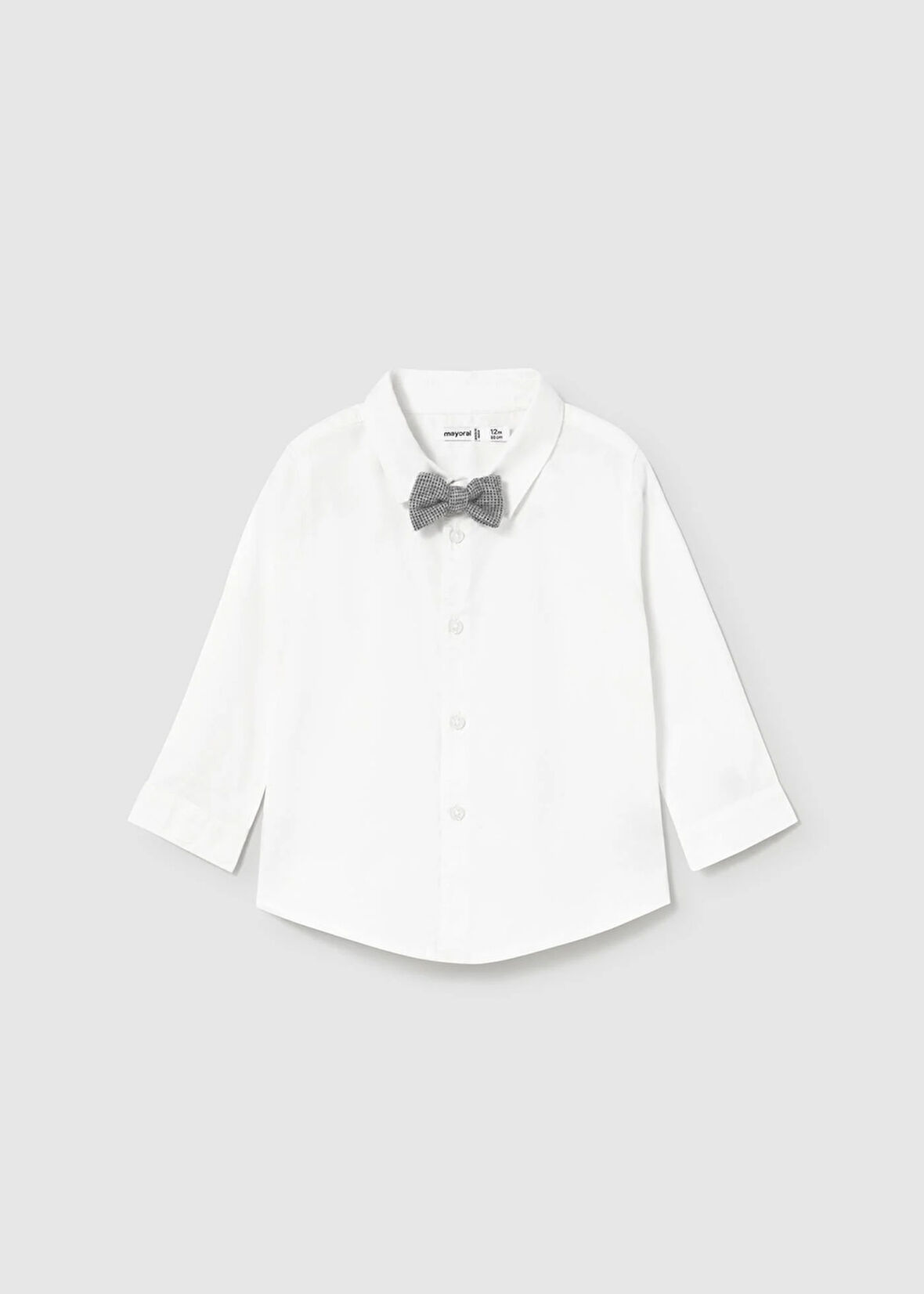 Mayoral Erkek Bebek Papyonlu Uzun Kol Gömlek