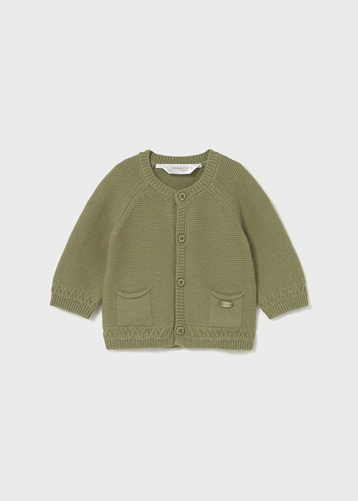 Mayoral Newborn Erkek Bebek Düğmeli Hırka