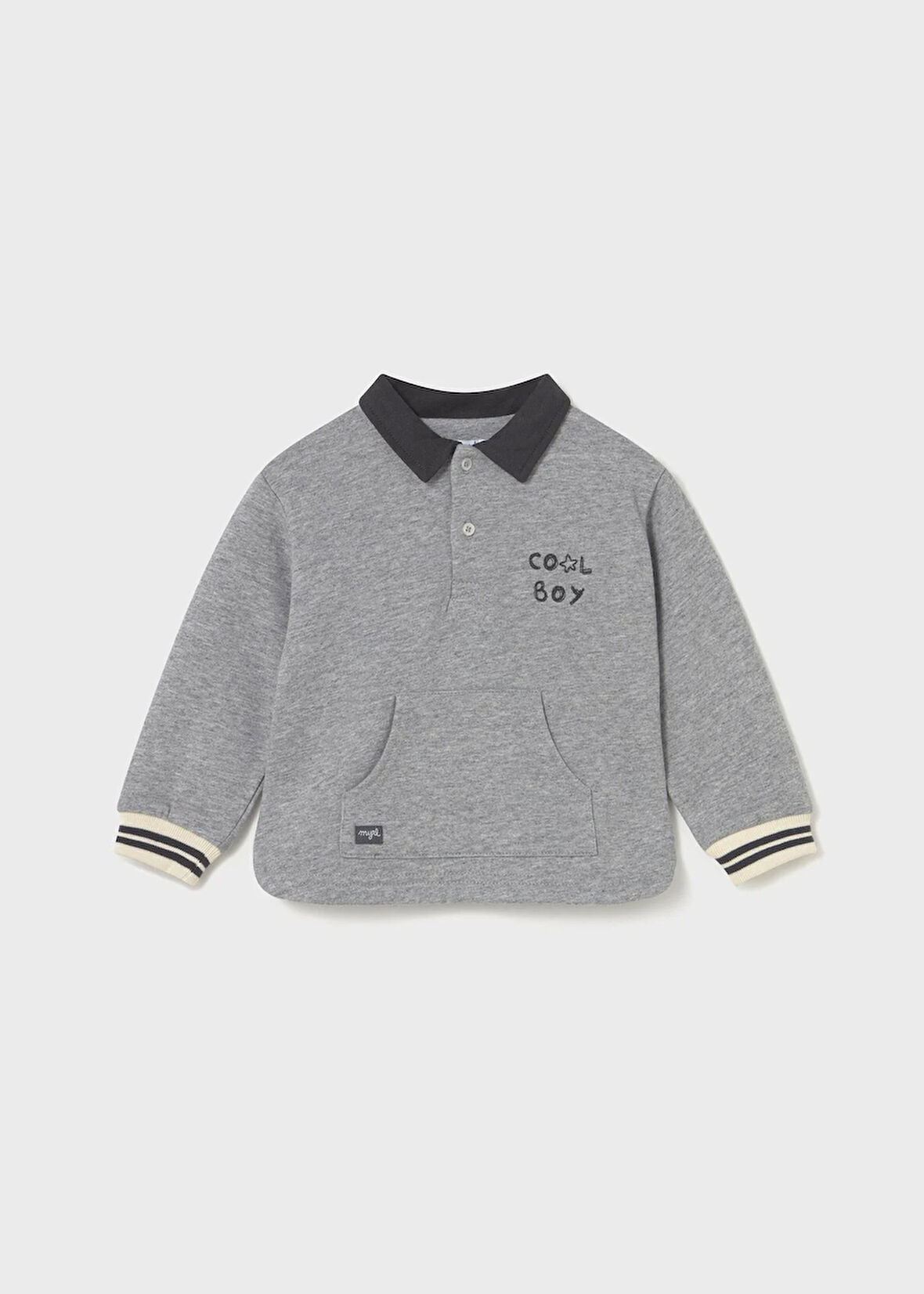Mayoral Erkek Bebek Yakalı Sweatshirt