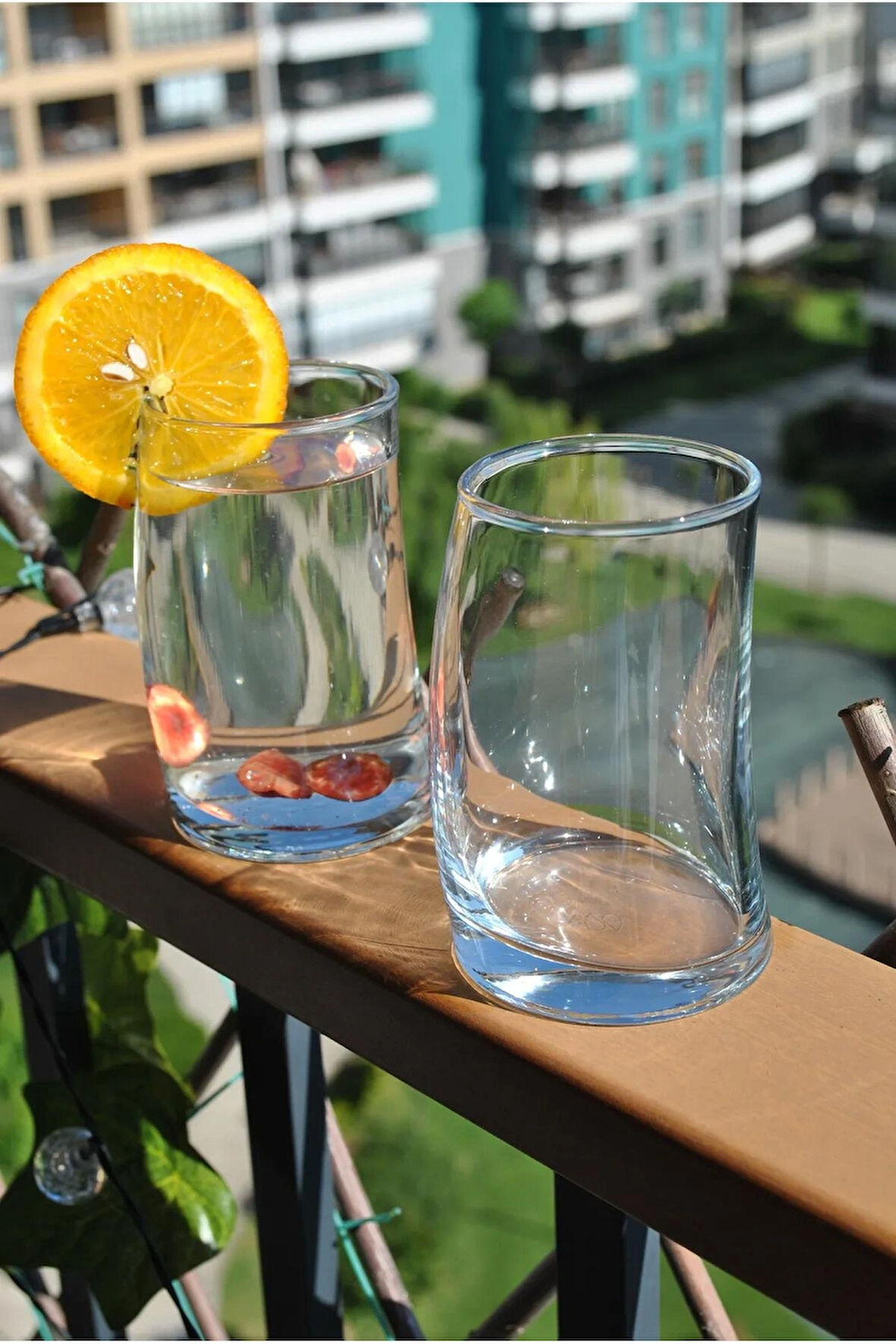 6'lı Paşabahçe Yamuk Cam Bardak Meşrubat Su Bardağı 275 Ml
