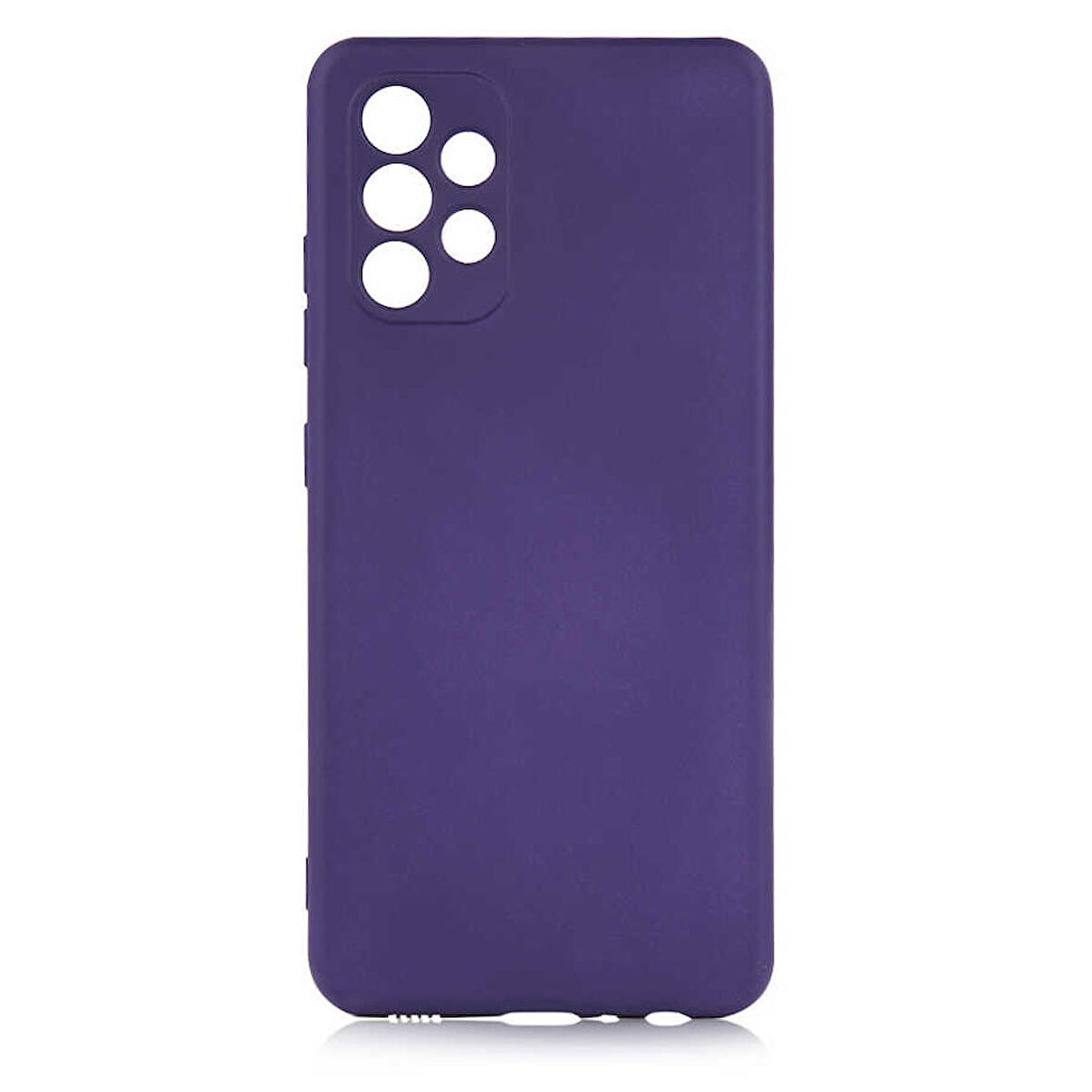 Smcase Samsung Galaxy A52 Kılıf Lüks Kamera Korumalı Silikon 
