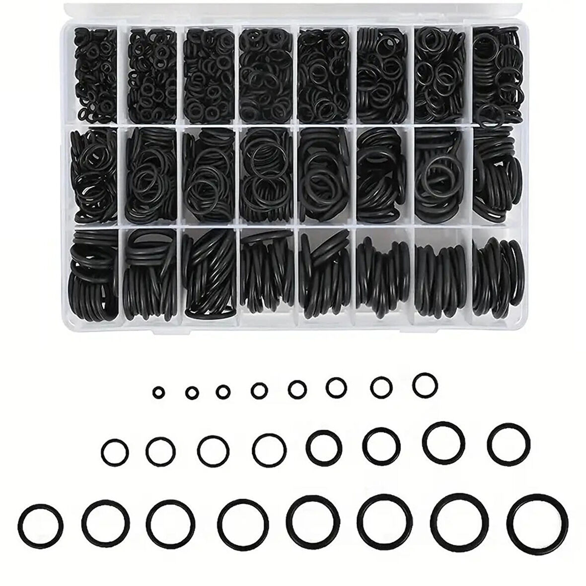 800 Parça Kauçuk Conta Seti Özel Kutulu