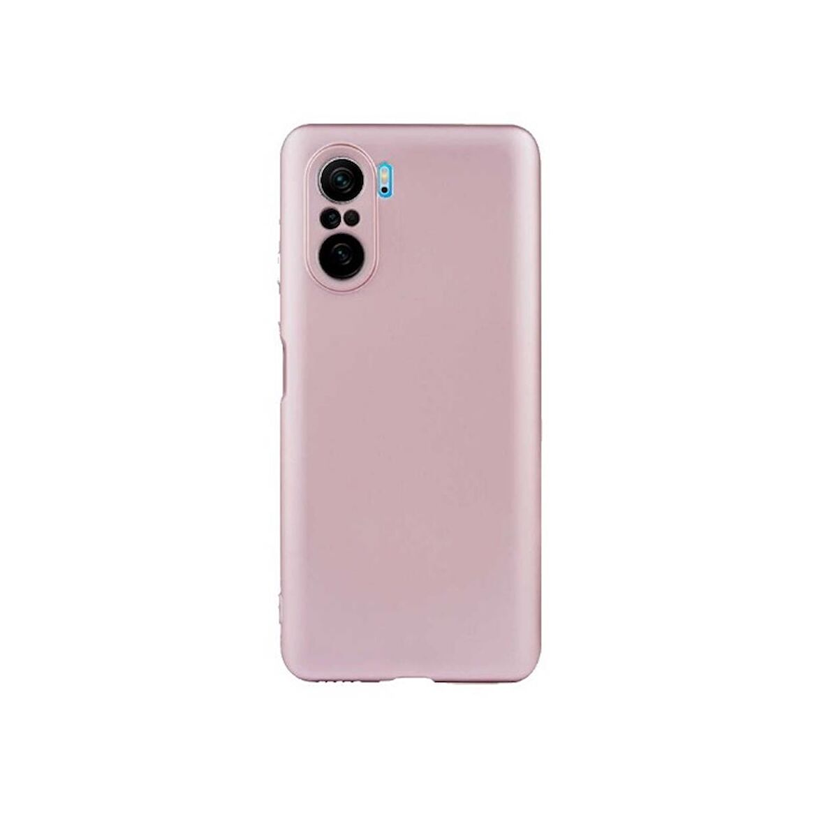 Smcase Xiaomi Poco F3 Kılıf Kamera Korumalı Mat Premier Silikon  Nano Ekran Koruyucu