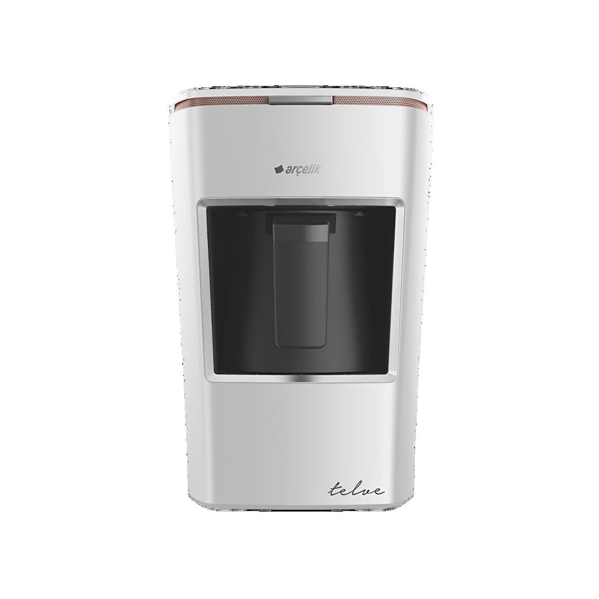 Arçelik K 3300 Mini Telve Beyaz Türk Kahve Makinesi