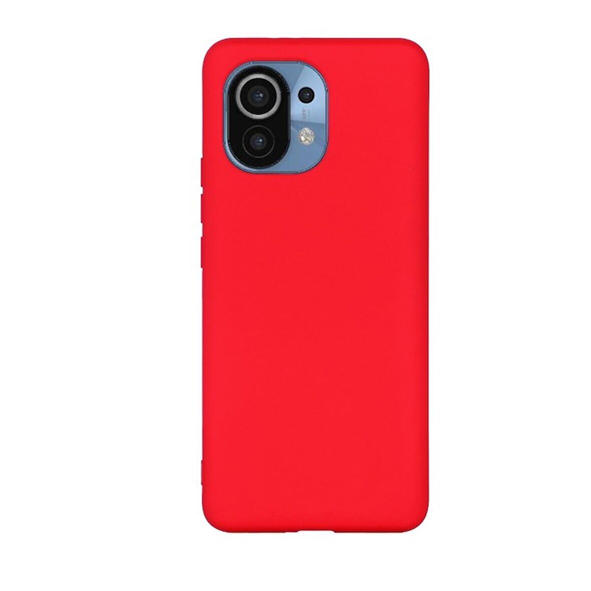 Smcase Xiaomi Mi 11 Lite Kılıf Lüks Mat Biye Tpu Silikon  Nano Ekran Koruyucu  Kamera Nano Koruyucu