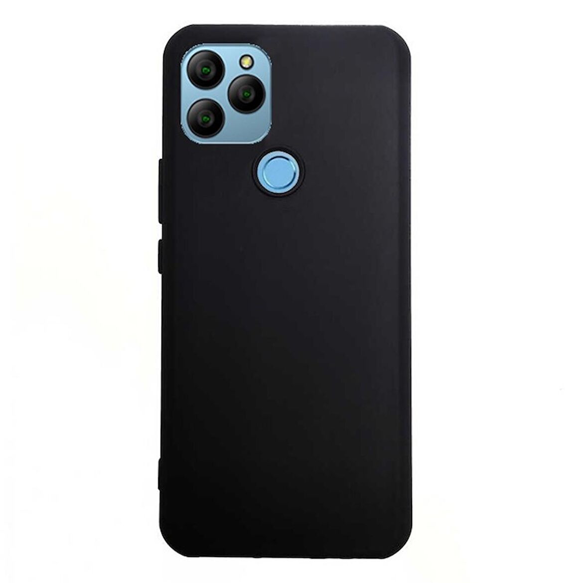 Smcase General Mobile GM 21 Kılıf Biye Mat Silikon  Nano Ekran Koruyucu