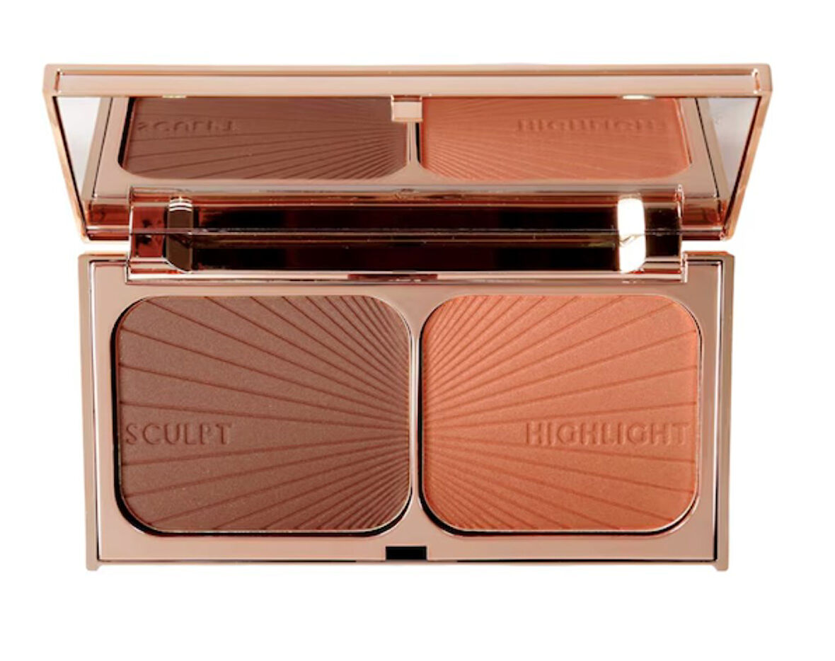 Charlotte Tilbury Filmstar Bronze Glow - Kontür ve Aydınlatıcı Paleti Medium - Dark
