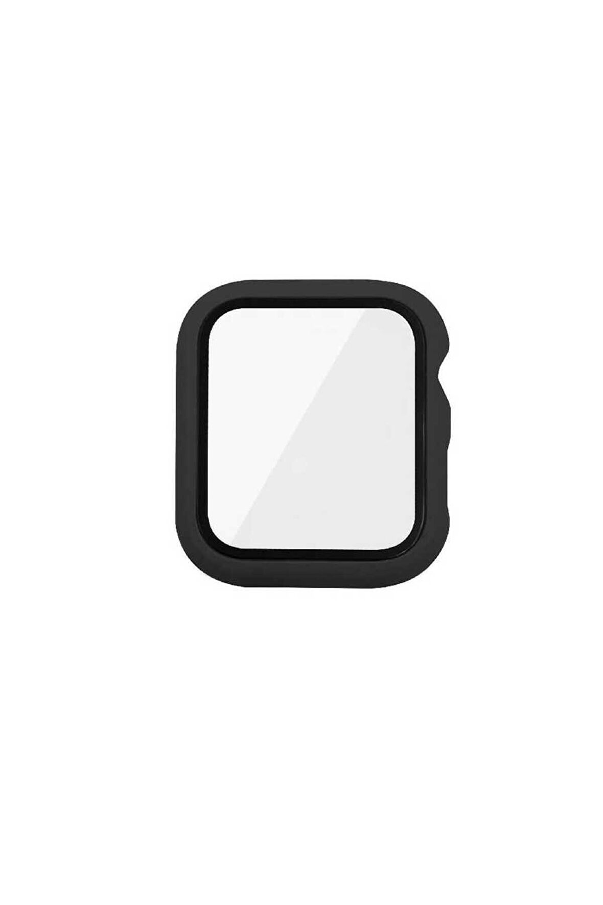 Apple Watch 41mm için Akıllı Saat Kasa ve Ekran Koruyucu Gard-07 Siyah