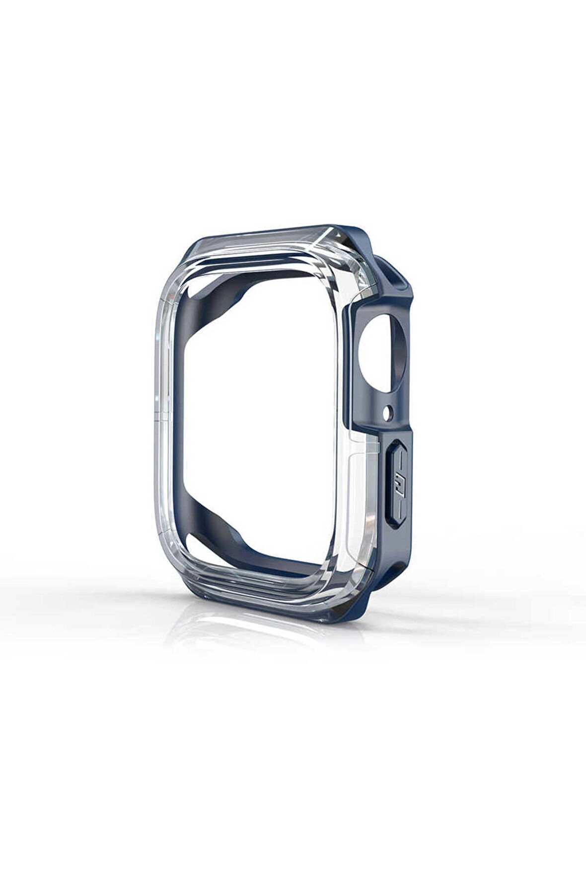 Apple Watch 38mm için Akıllı Saat Kasa Koruyucu Gard-08 Lacivert