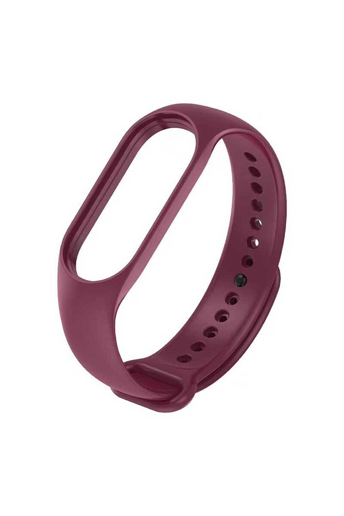Xiaomi Mi Band 7 için için  Klasik Kordon Dumanlı Mor