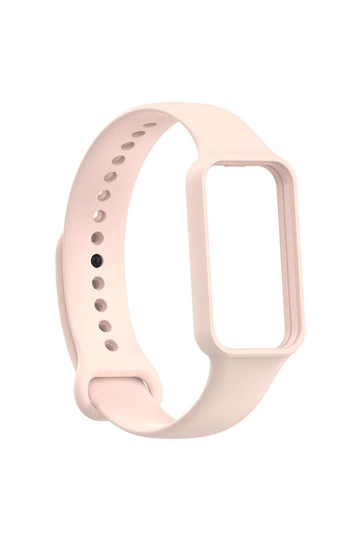 Amazfit Band 7 için Silikon Kordon-87 Açık Pembe