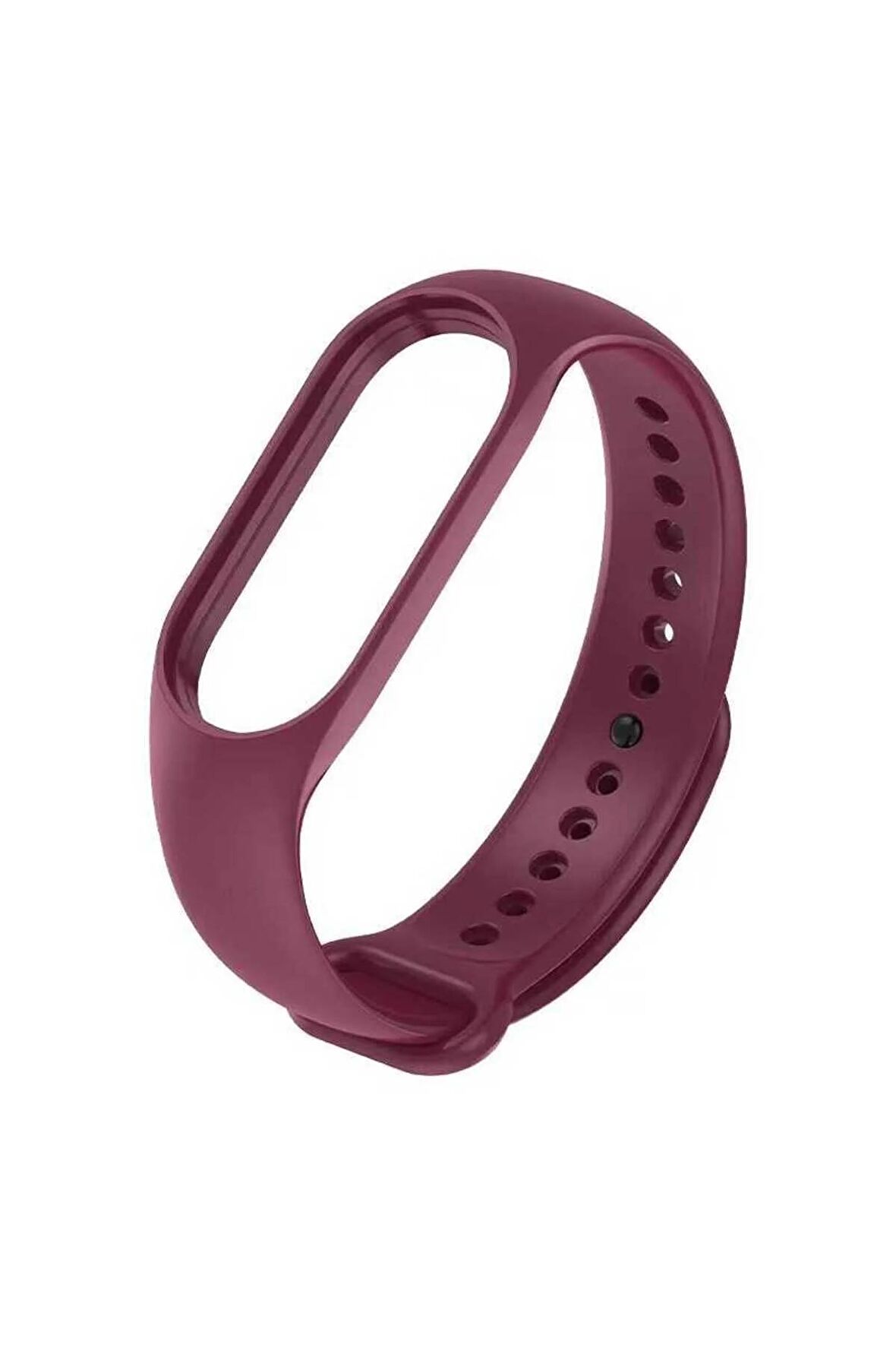 Xiaomi Mi Band 7 için için  Klasik Kordon Dumanlı Mor