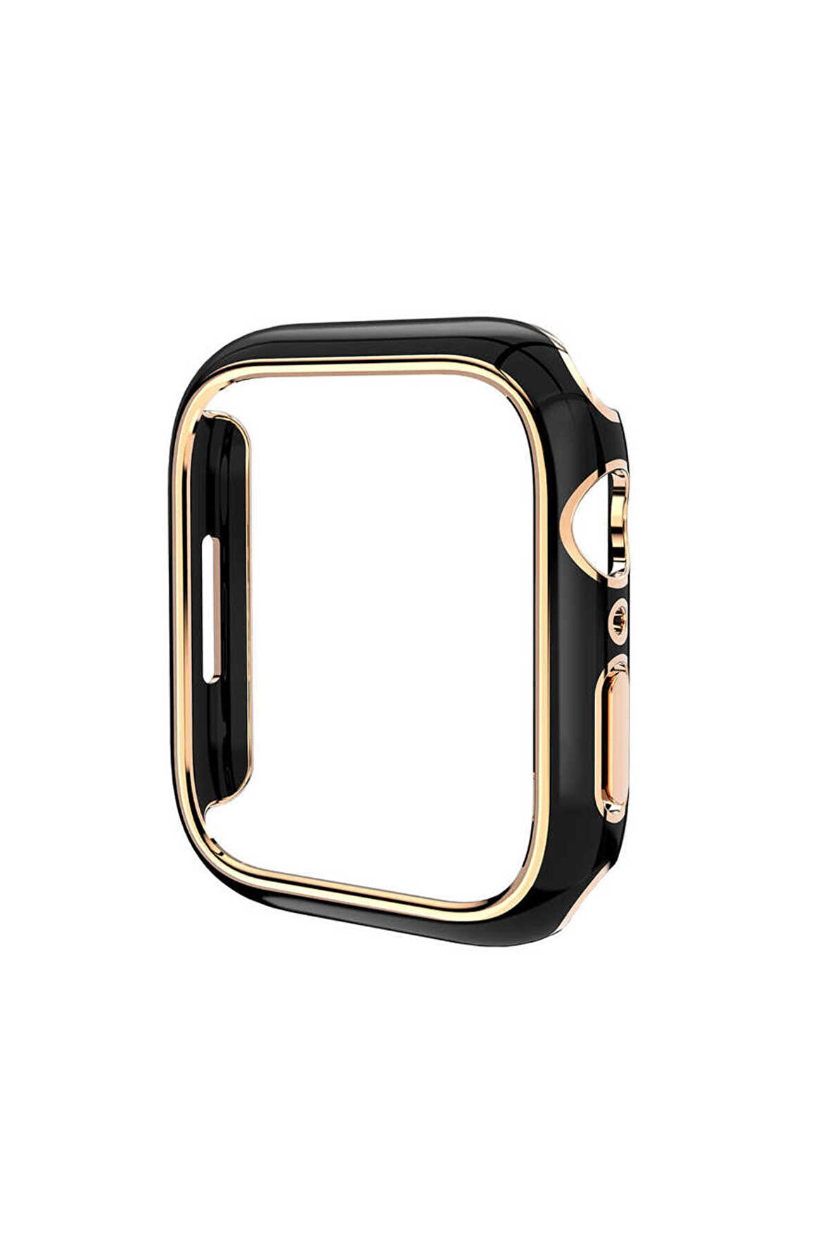Apple Watch 41mm için Akıllı Saat Kasa Koruyucu Gard-06 Siyah