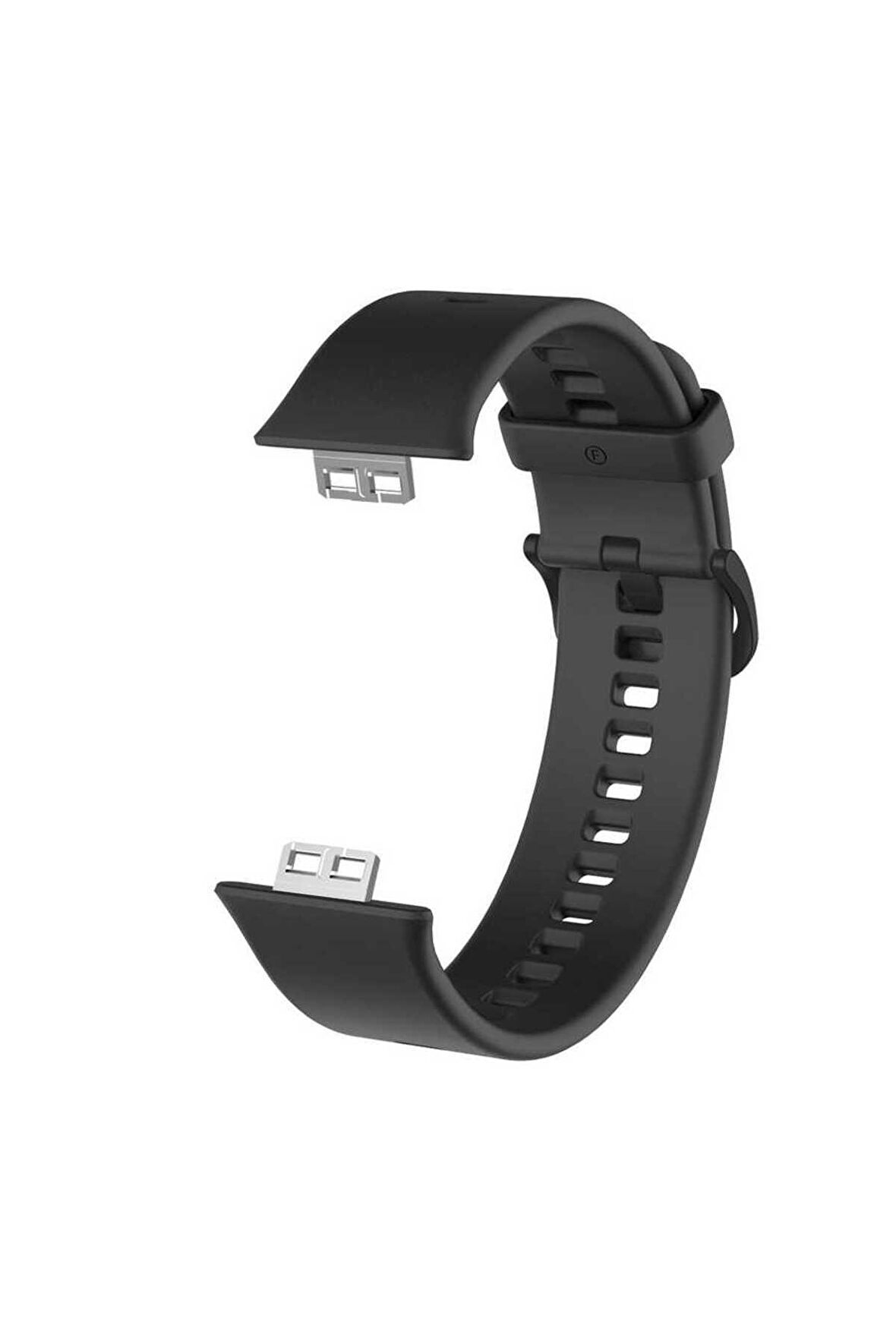 Huawei Watch Fit için Silikon Kordon-43 Siyah