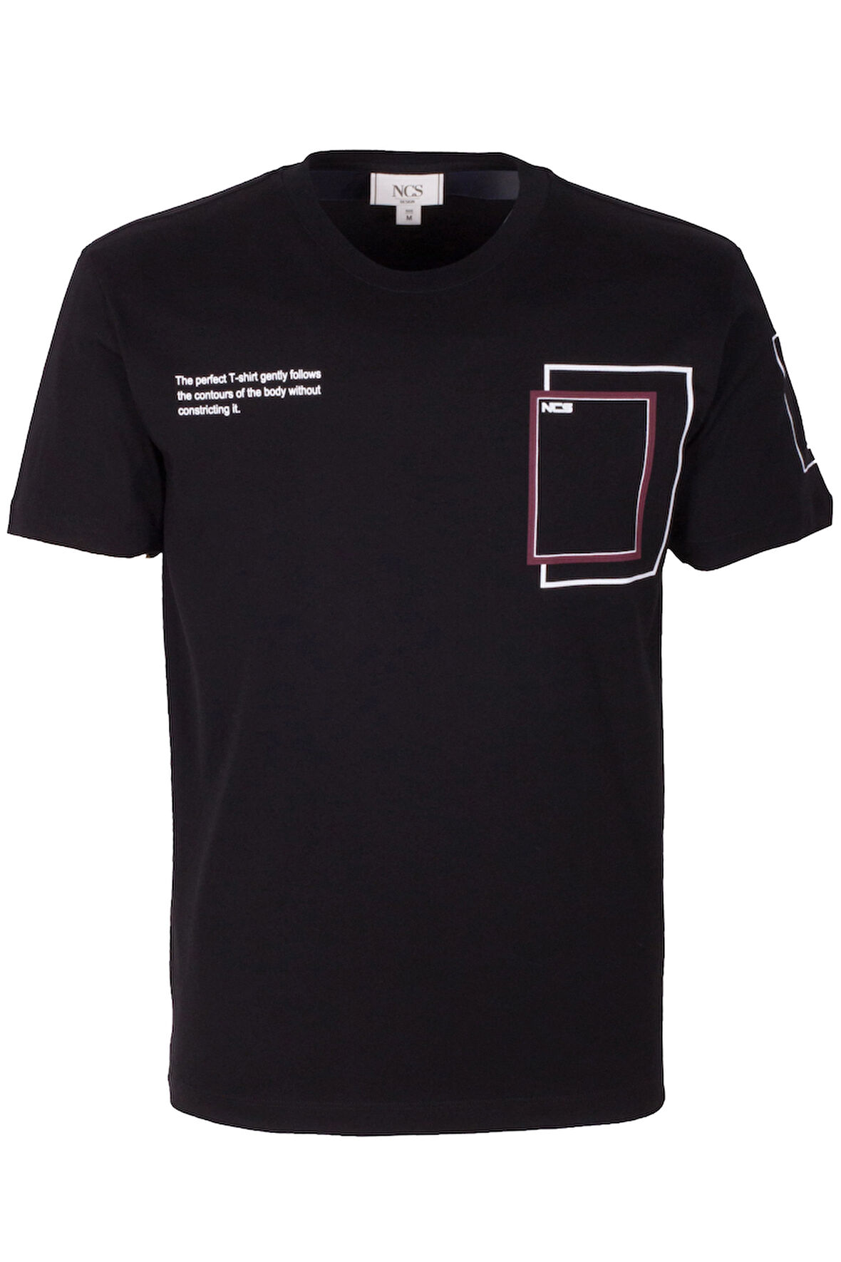 Erkek Tişört Bisiklet Yaka Slim Fit Baskılı T-shirt NCS JEANS 1292