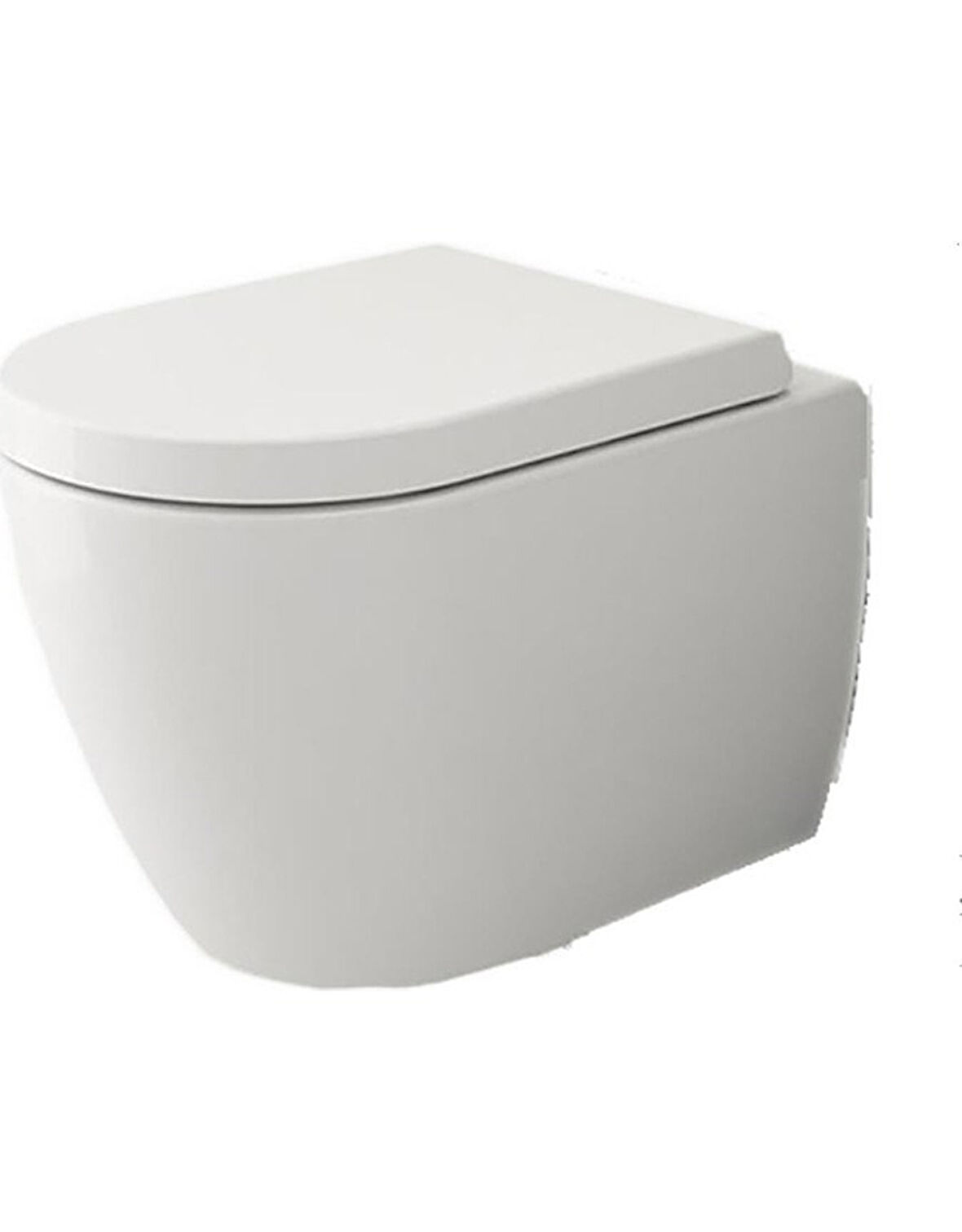 Bocchi Venezia Asma Klozet Rimless Kanalsız, Mat Beyaz Kapak Hariç 1295-002-0128