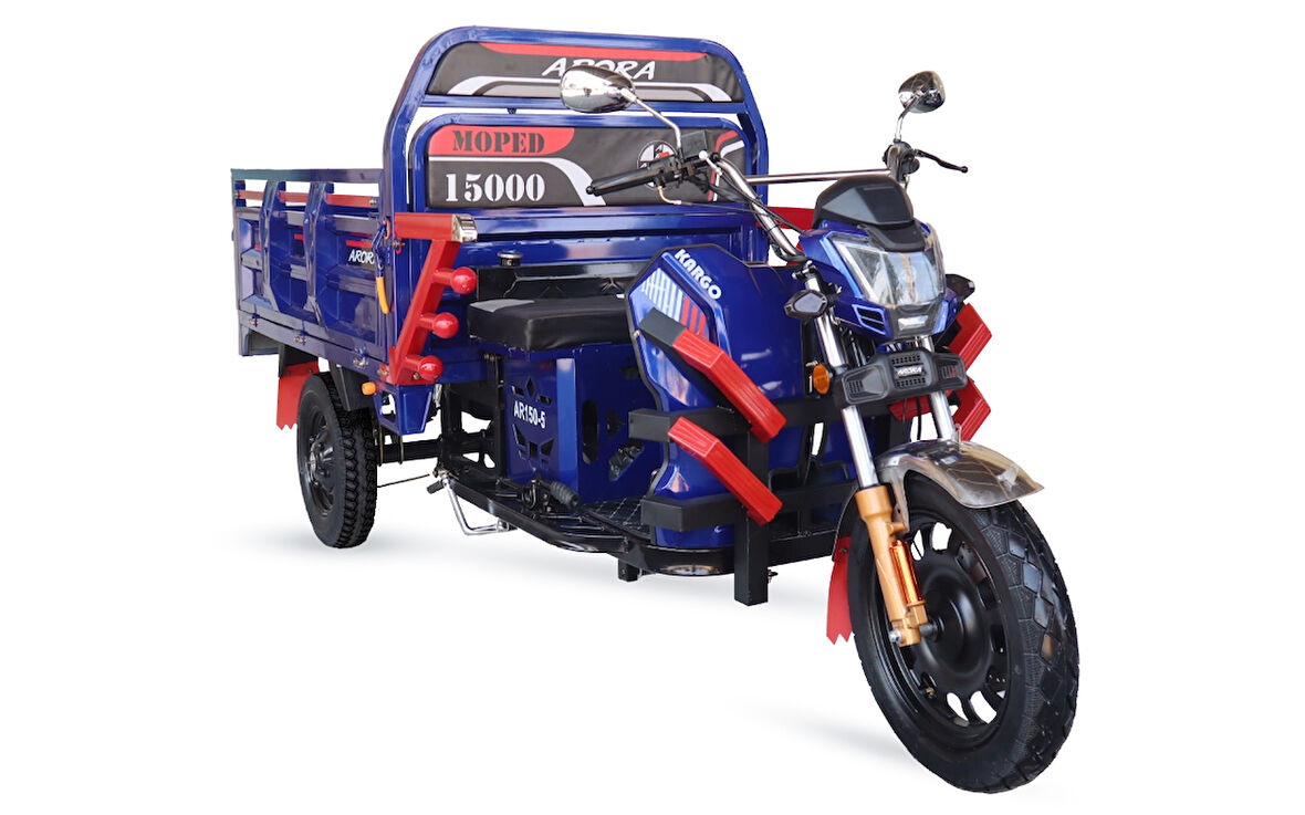  ARORA AR150-5 Kargo Benzinli Tricycle Moped