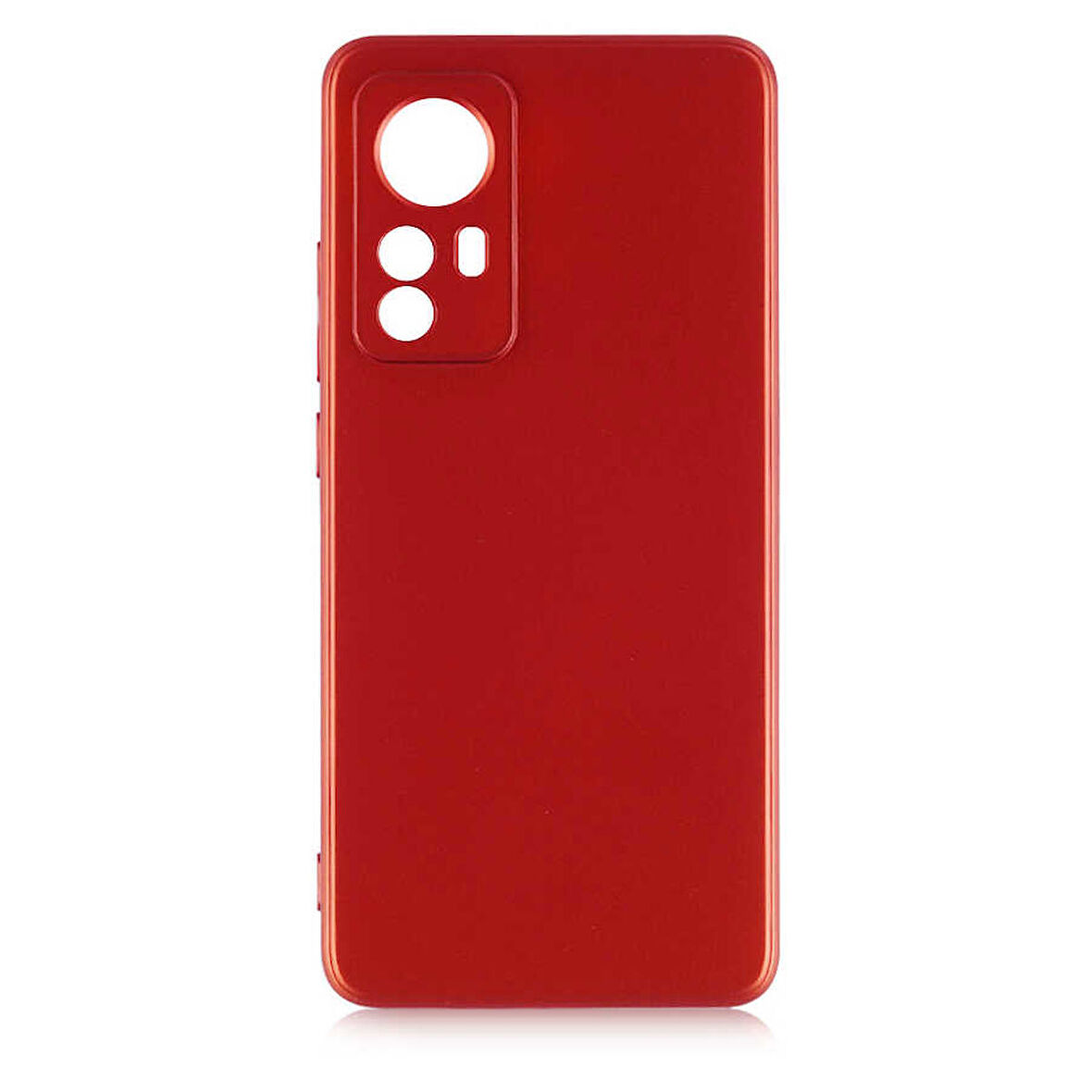 Gpack Xiaomi 12 Kılıf Kamera Korumalı Premier Mat Silikon  Full Ekran Koruyucu