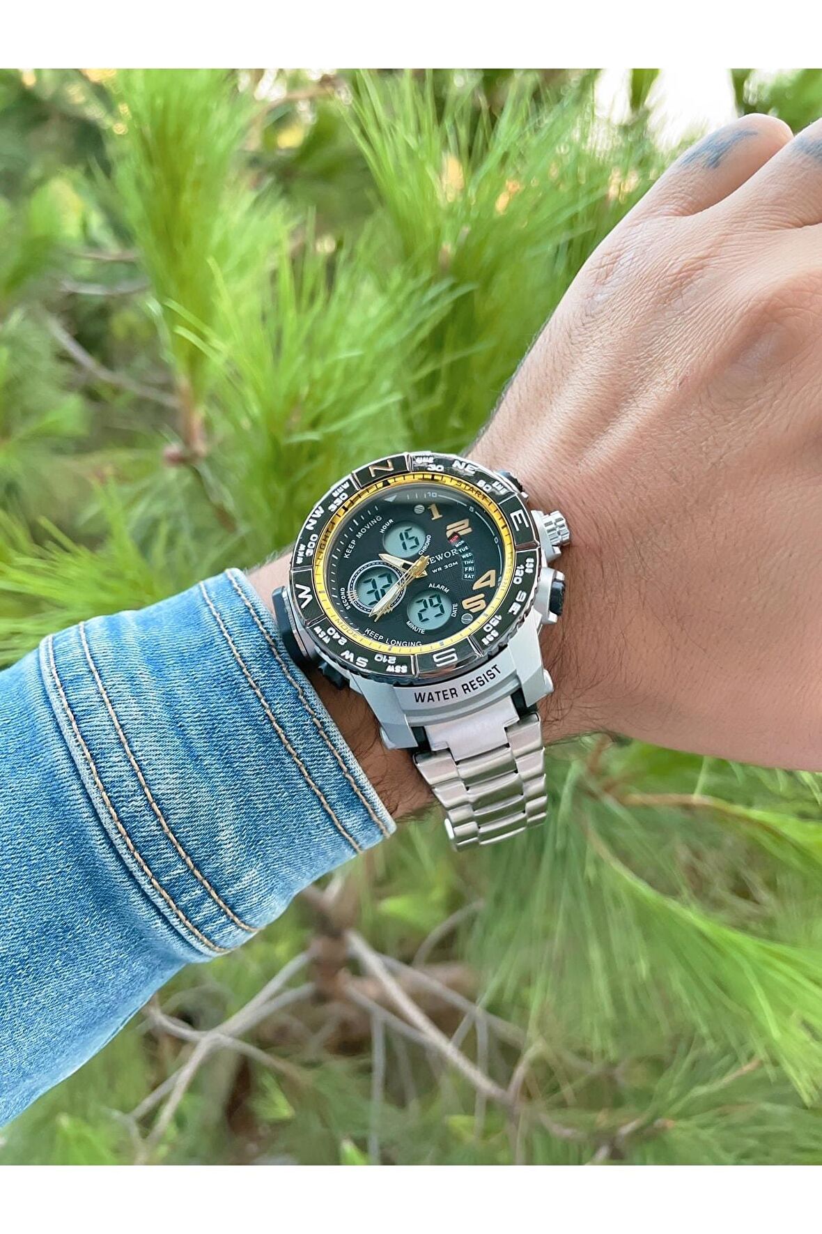 Watch Dijital Ve Analog Erkek Kol Saati924375