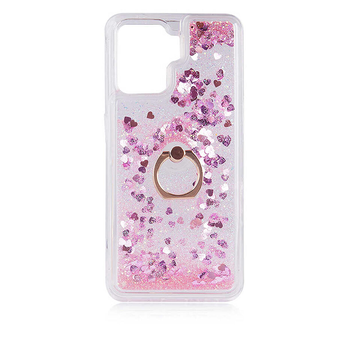 Smcase Oppo Reno5 Lite Kılıf Sulu Yüzüklü Milce Silikon