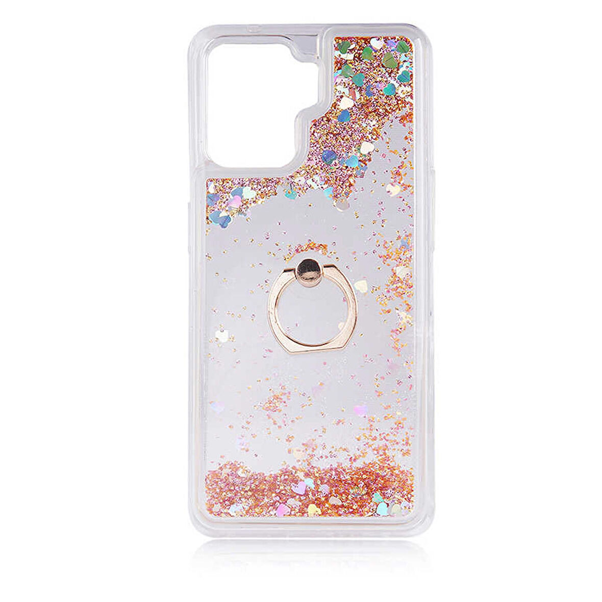 Smcase Oppo Reno5 Lite Kılıf Sulu Yüzüklü Milce Silikon