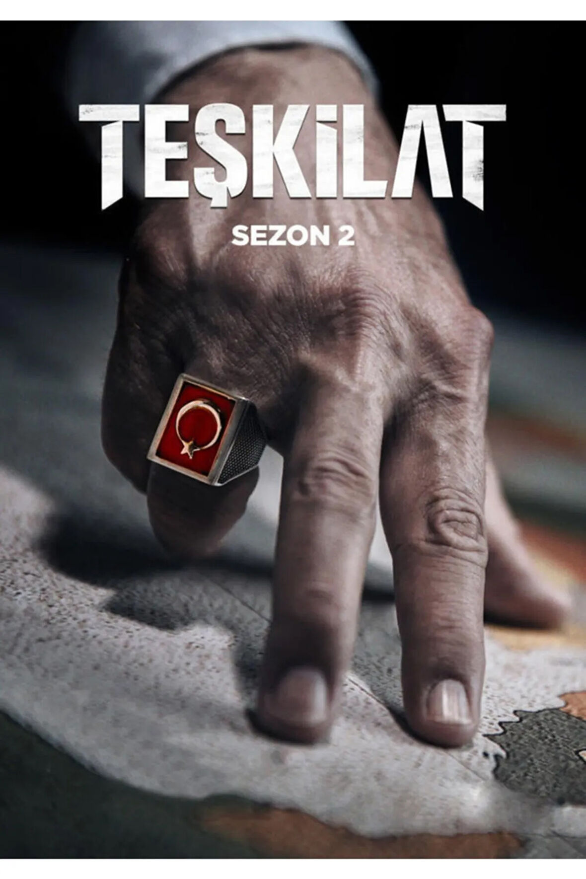 Lisanslı Teşkilat Dizisi Yüzüğü (ERKEK 925 AYAR GÜMÜŞ AY YILDIZLI)