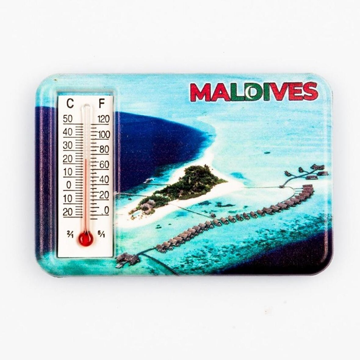 Maldivler Temalı Dereceli Magnet