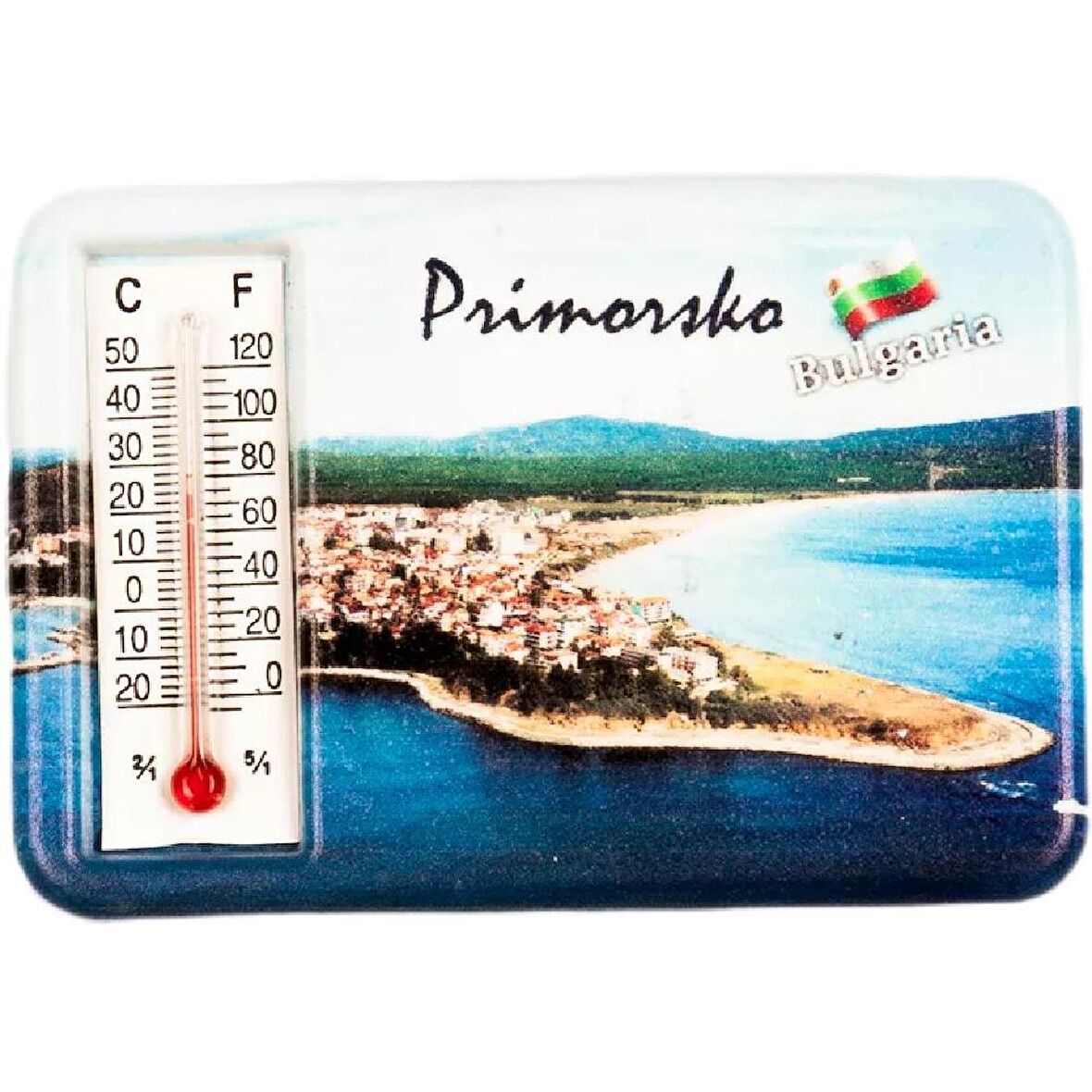 Primorsko Bulgaristan Temalı Dereceli Magnet