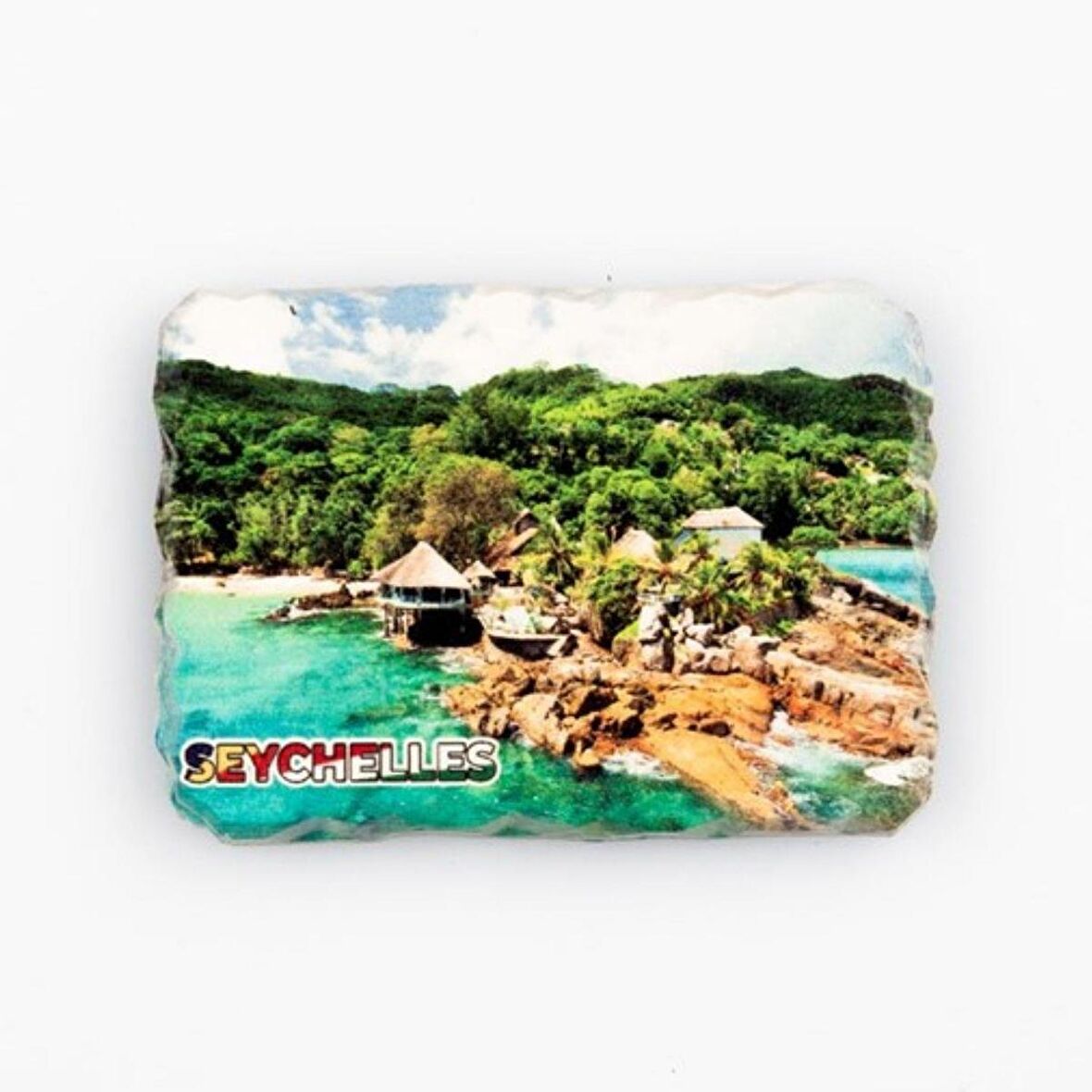 Afrika Seyşeller Kırık Magnet