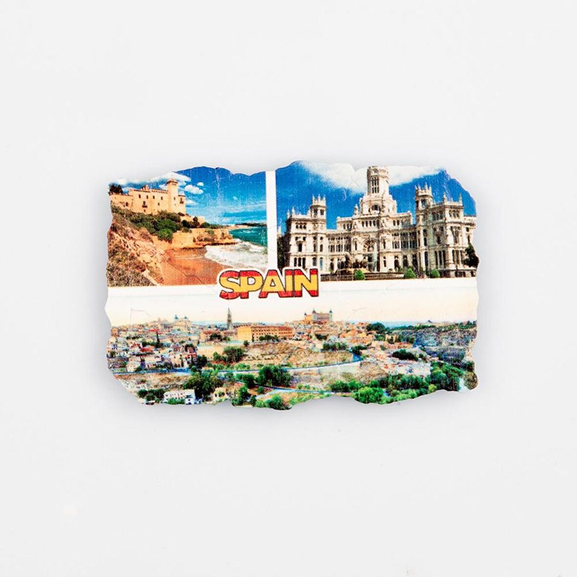 İspanya Temalı Fresco Magnet