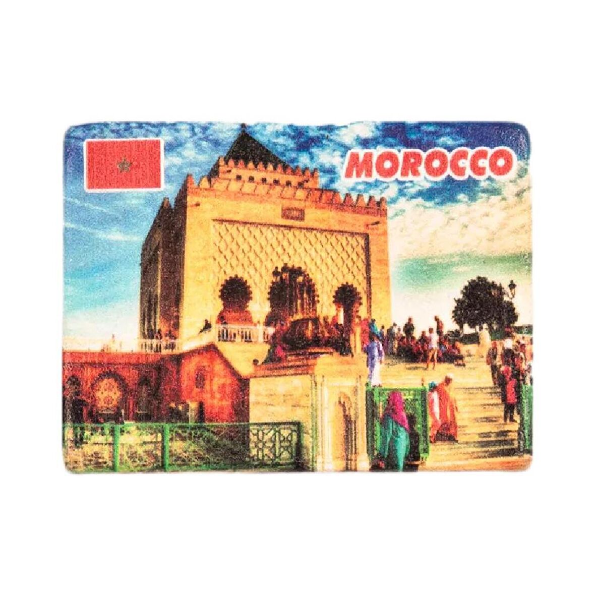 Fas Temalı Taş Magnet