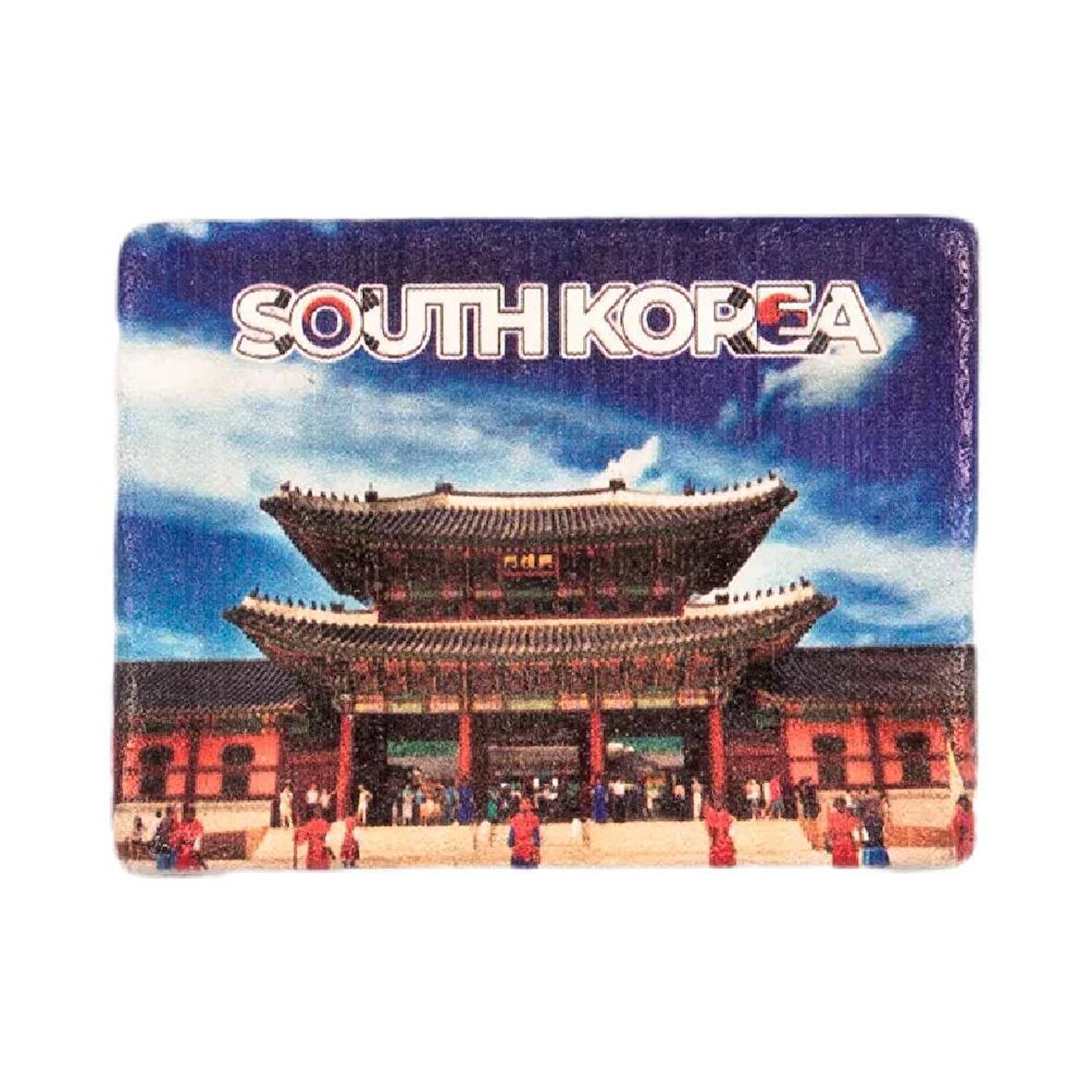 Güney Kore Temalı Taş Magnet