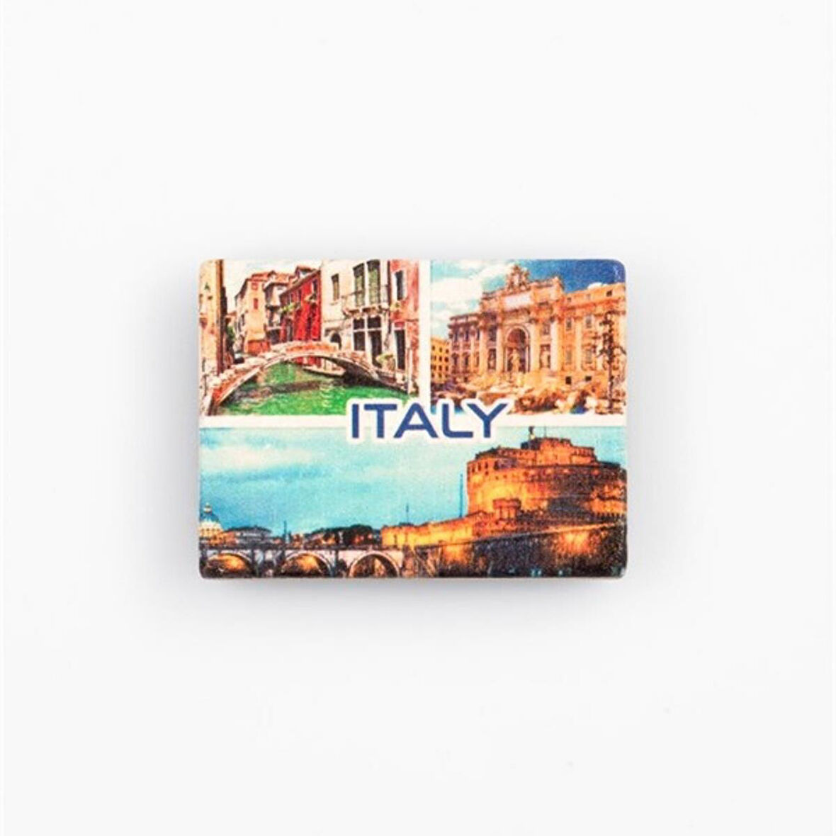 İtalya Temalı Taş Magnet