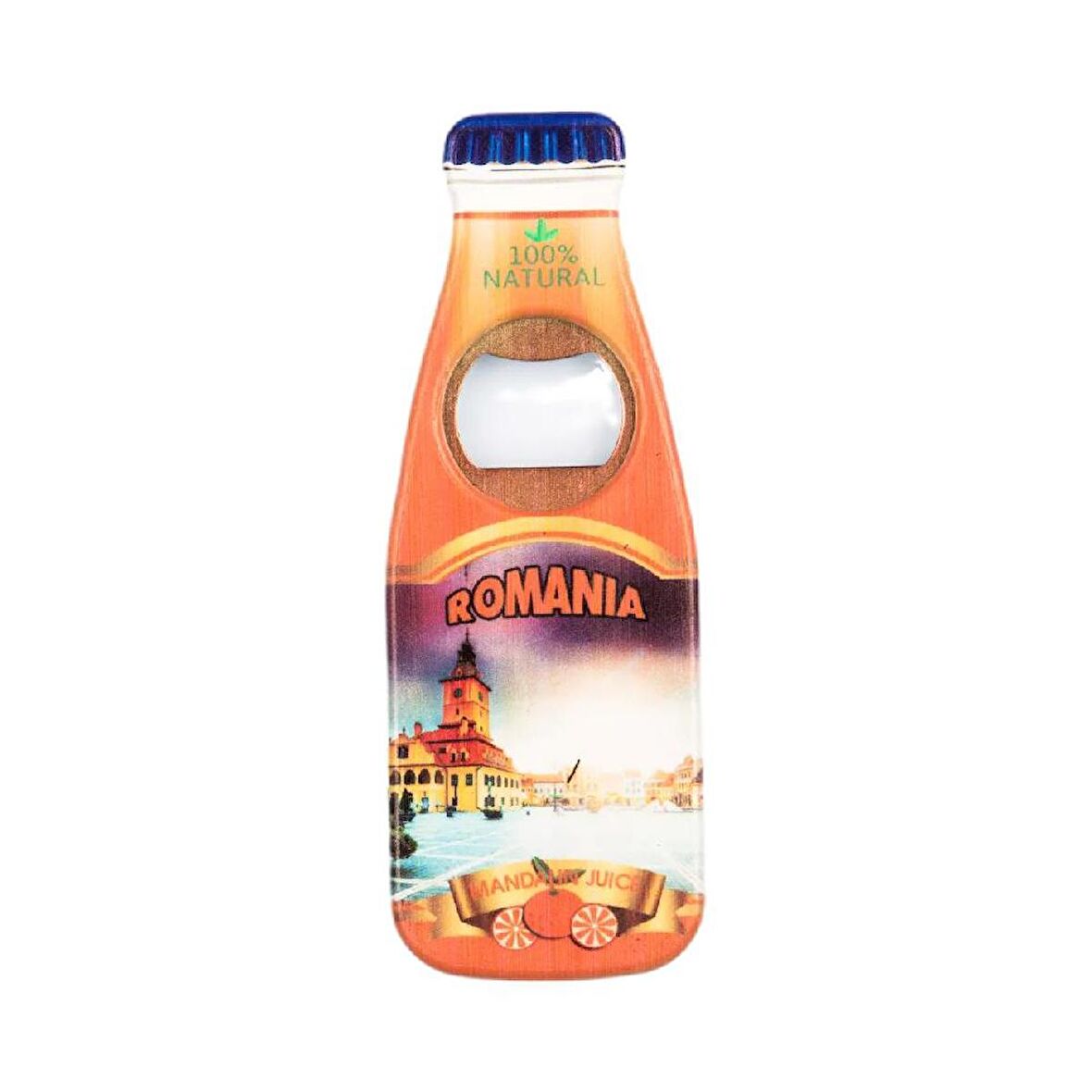 Romanya Temalı Magnet Şişe Açacak