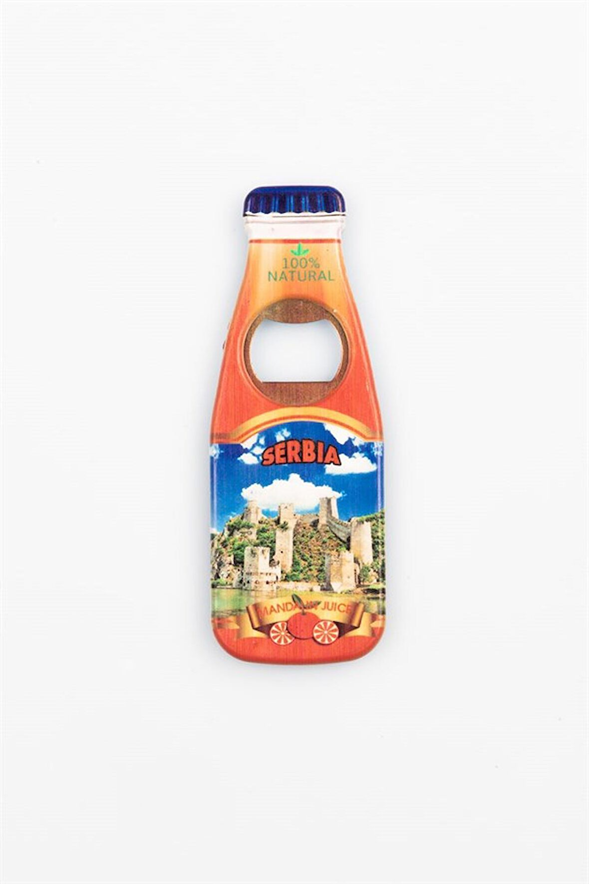 Sırbistan Temalı Magnet Şişe Açacak