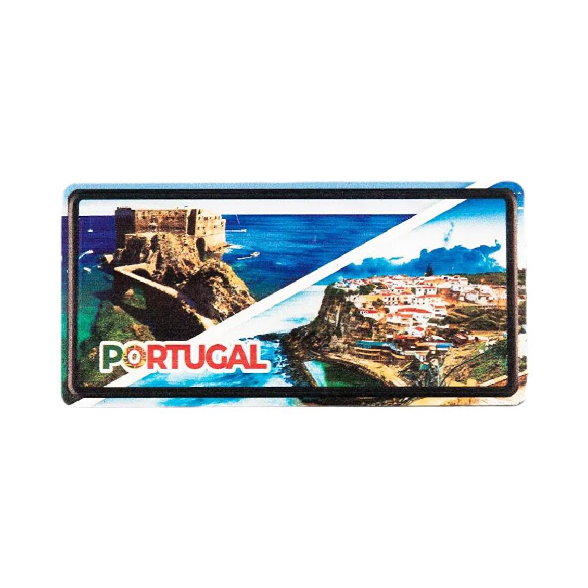 Portekiz Temalı Plaka Magnet