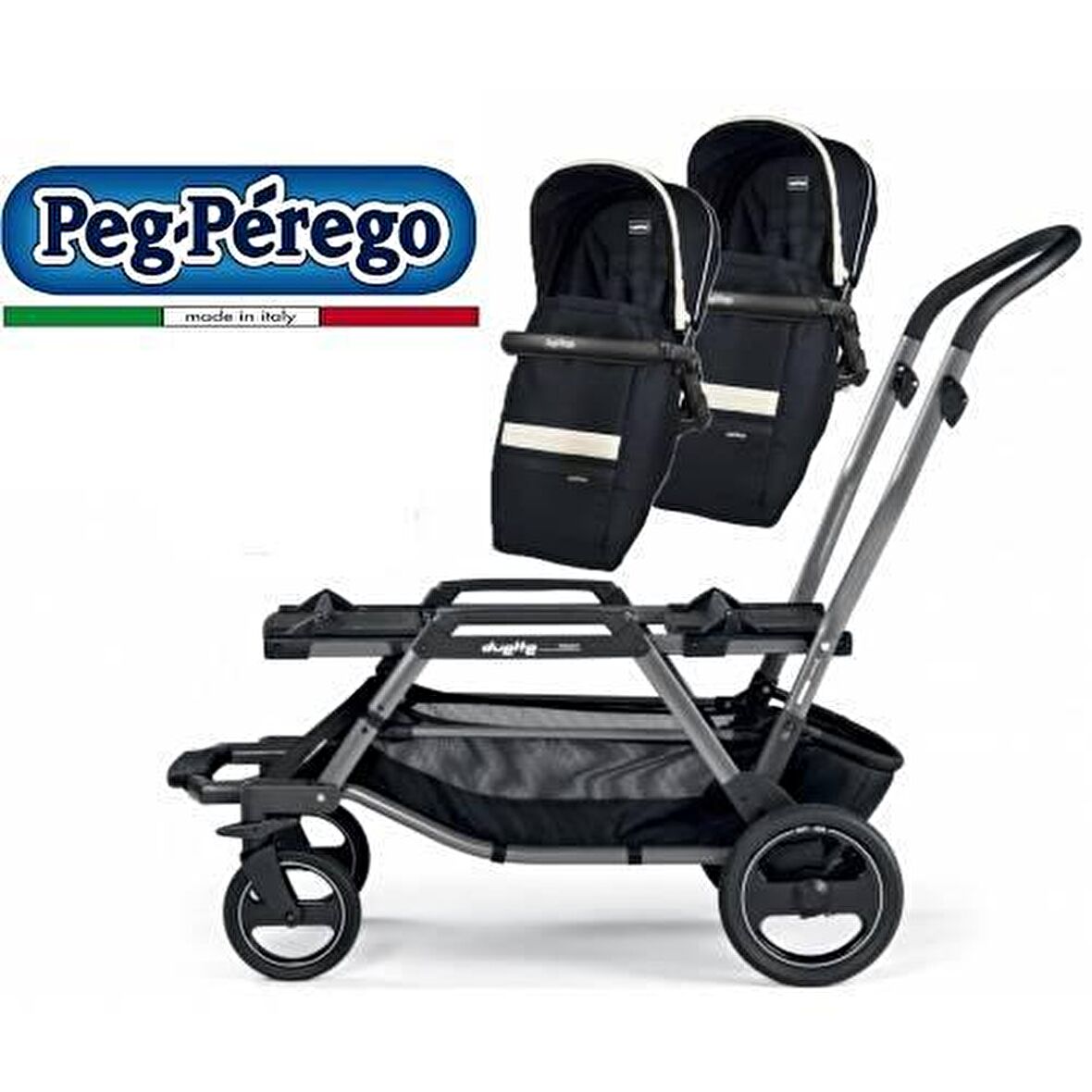 Peg Perego Duette Luxe Prestige Lacivert